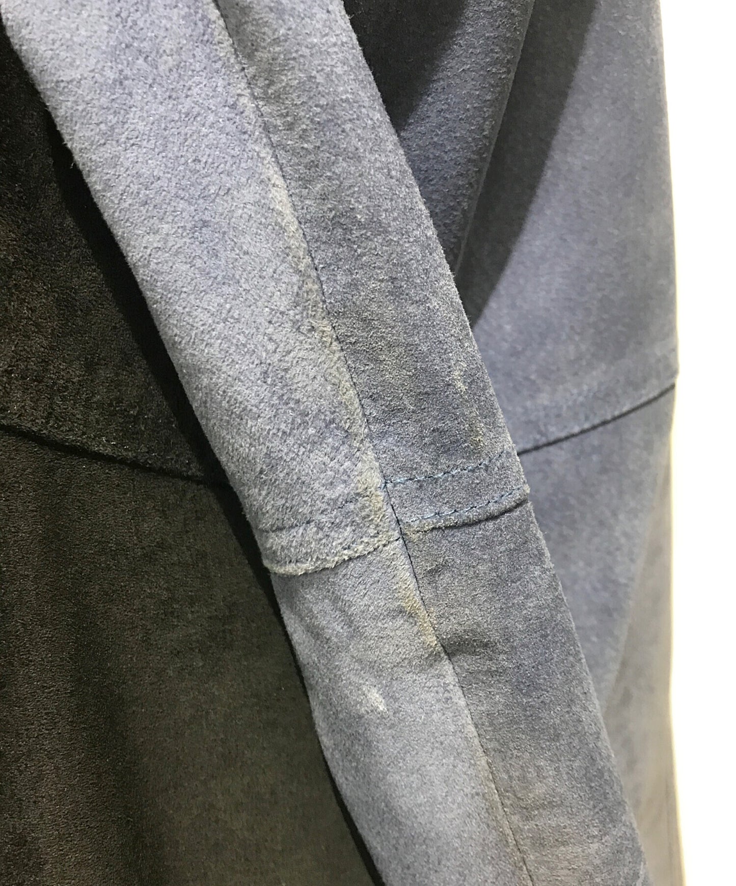 [Pre-owned] SUPREME Suede Varsity Jacket 17SS