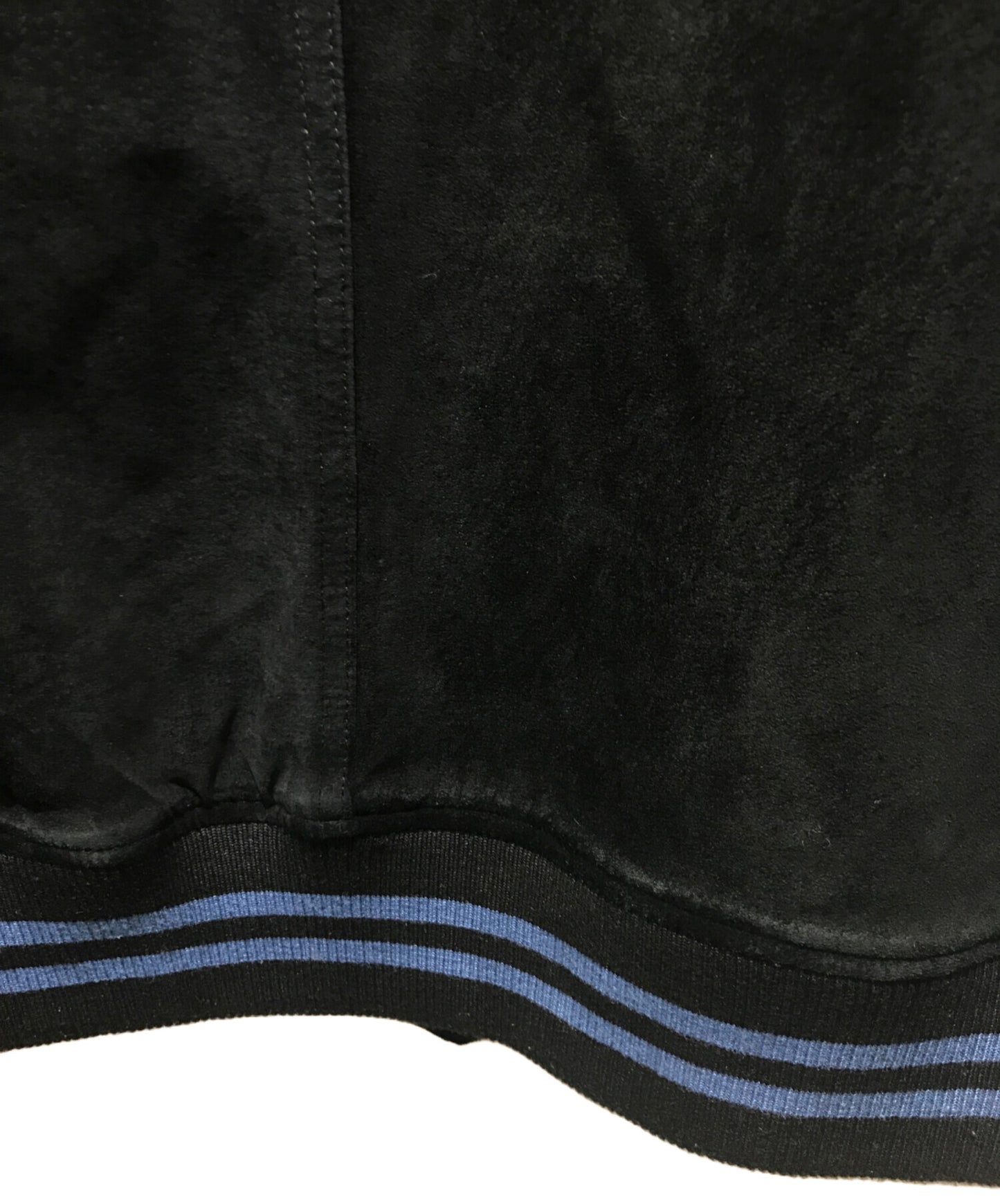 [Pre-owned] SUPREME Suede Varsity Jacket 17SS