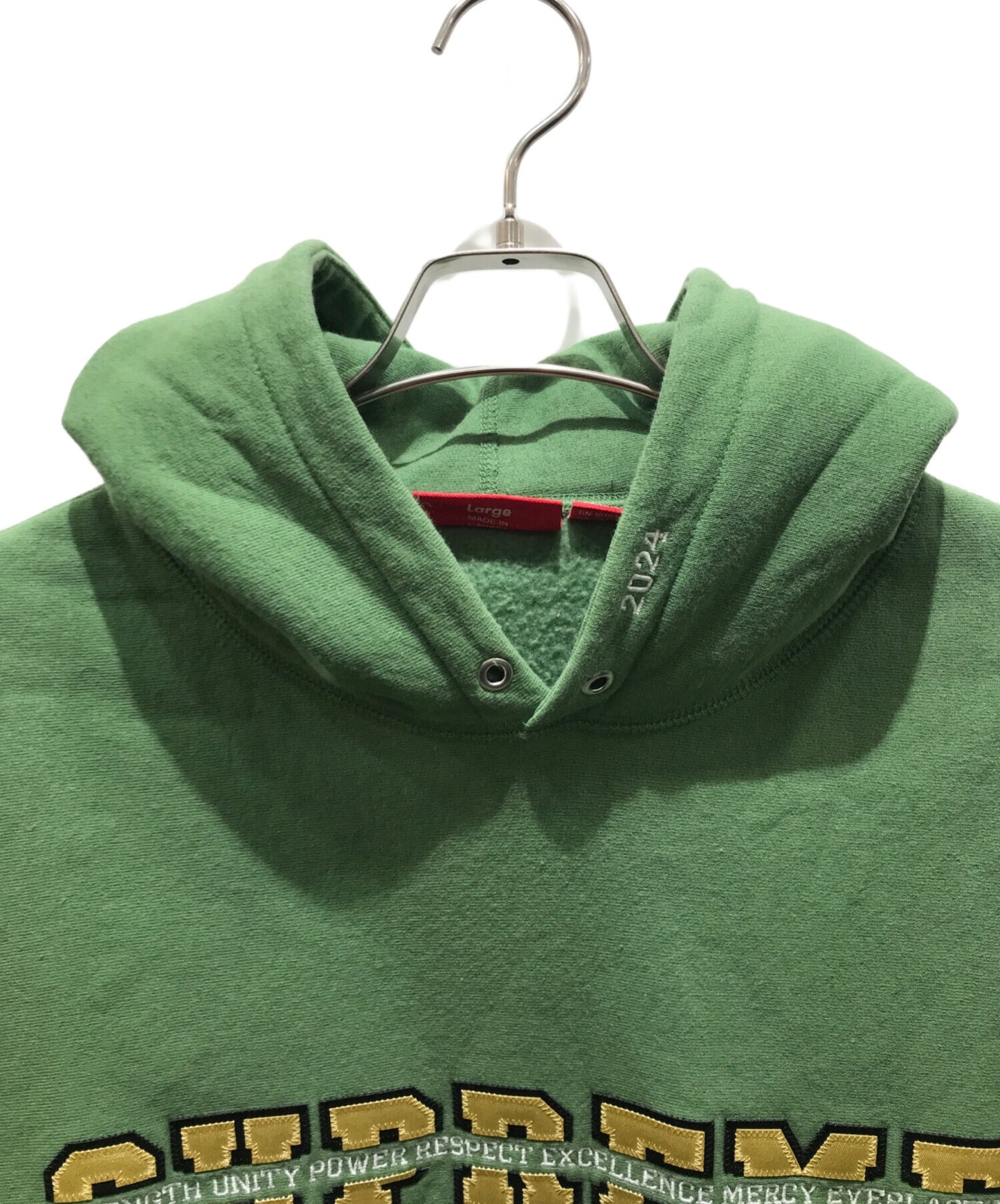 [Pre-owned] SUPREME Collegiate Acronym Hooded Sweatshirt 24AW