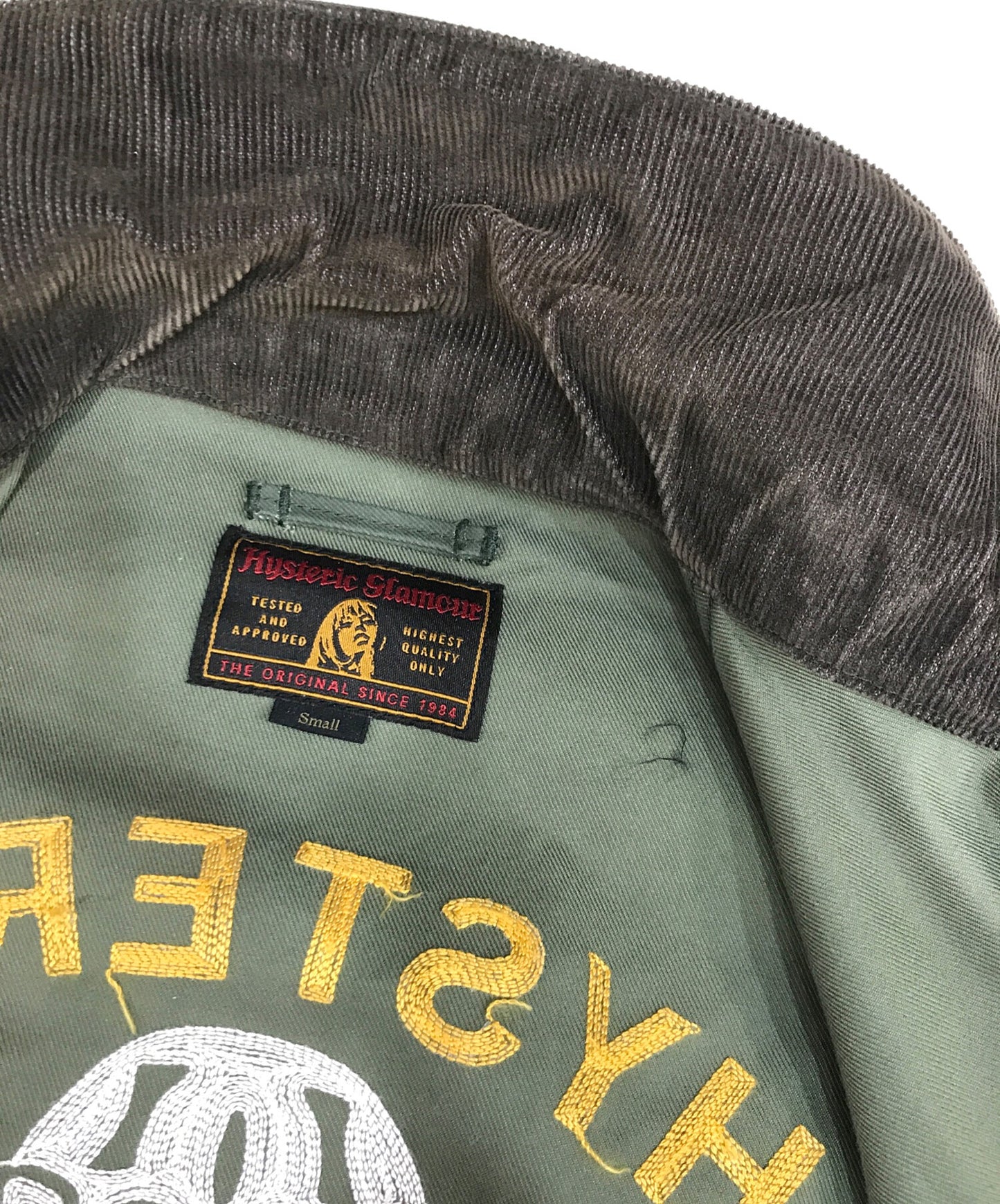 [Pre-owned] Hysteric Glamour GHOST WOLVES Embroidered Round Collar Jacket 0233AB04 0233AB04