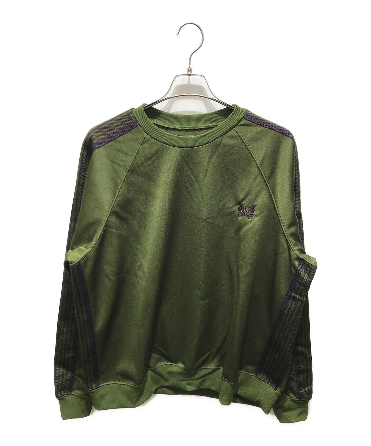 [Pre-owned] Needles TRACK CREW NECK SHIRT OT227 OT227.