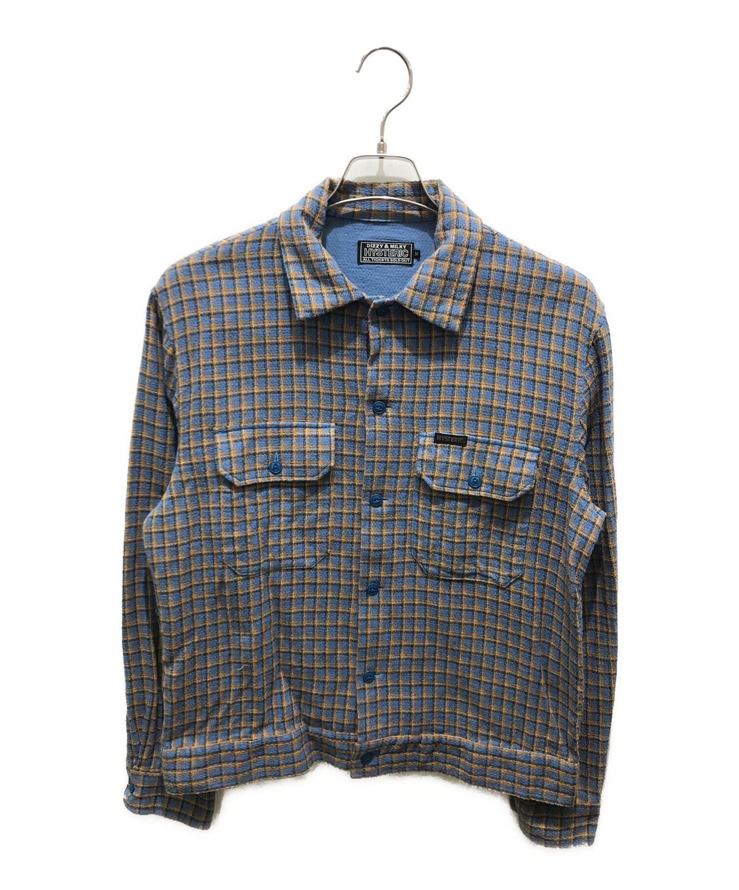 [Pre-owned] Hysteric Glamour FAB HYSTERIC Panama Check shirt 02231AH02 02231AH02
