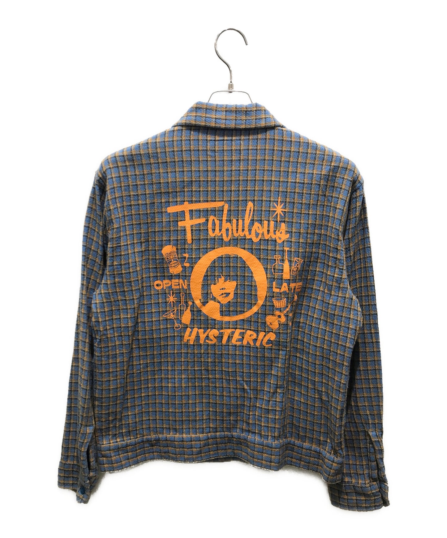 [Pre-owned] Hysteric Glamour FAB HYSTERIC Panama Check shirt 02231AH02 02231AH02