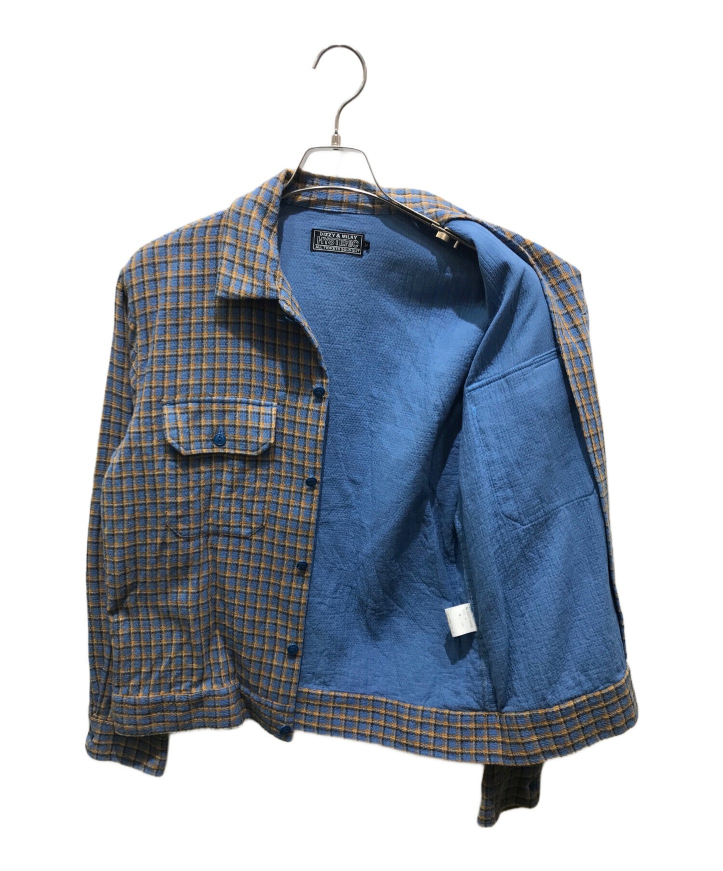 [Pre-owned] Hysteric Glamour FAB HYSTERIC Panama Check shirt 02231AH02 02231AH02