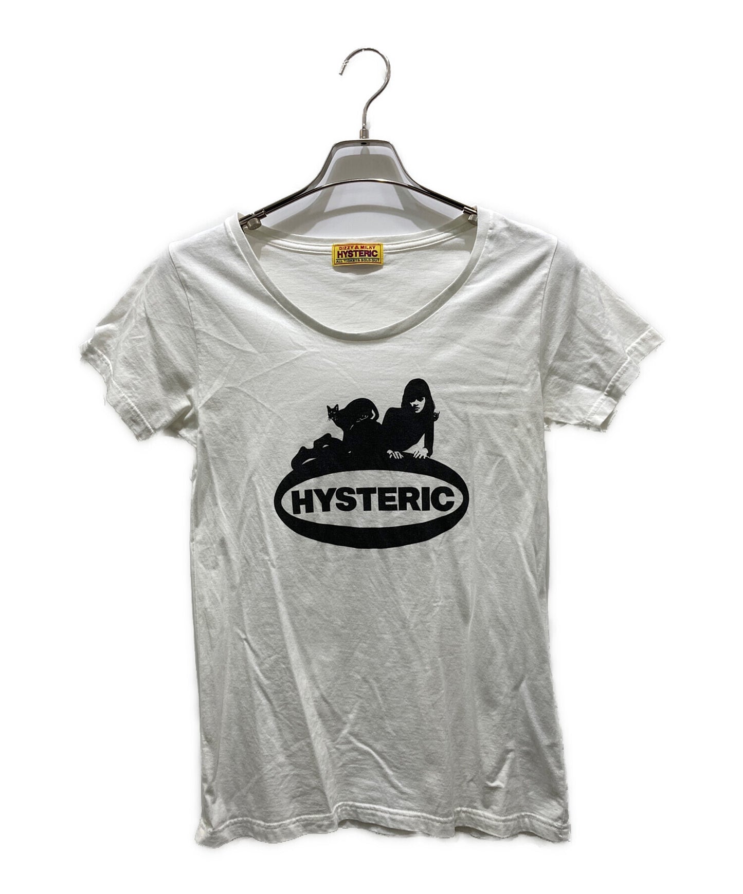 [Pre-owned] Hysteric Glamour CAT GIRL T-shirt 01233CT01 01233CT01