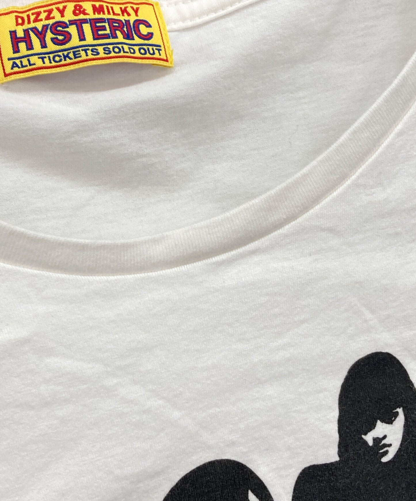 [Pre-owned] Hysteric Glamour CAT GIRL T-shirt 01233CT01 01233CT01