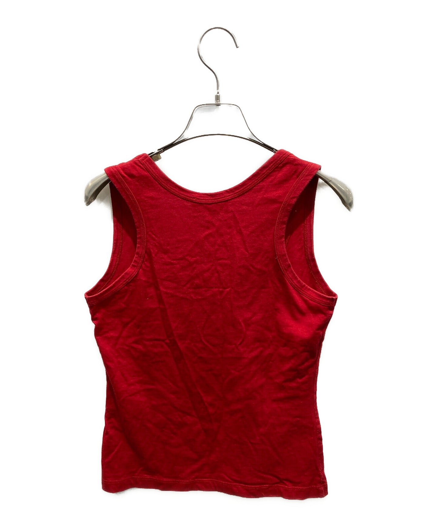[Pre-owned] Vivienne Westwood RED LABEL Logo Embroidery Tank Top 356-01-38035 356-01-38035