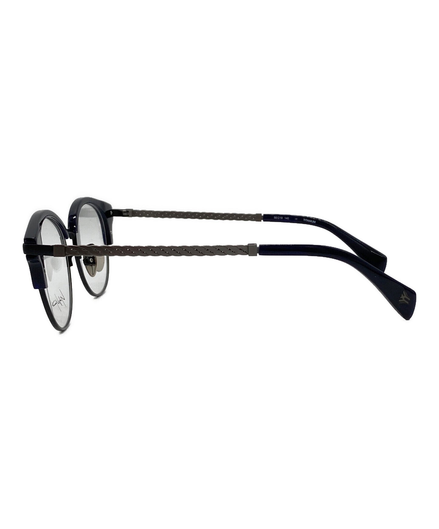 [Pre-owned] YOHJI YAMAMOTO brow frame eyewear 19-0022-3