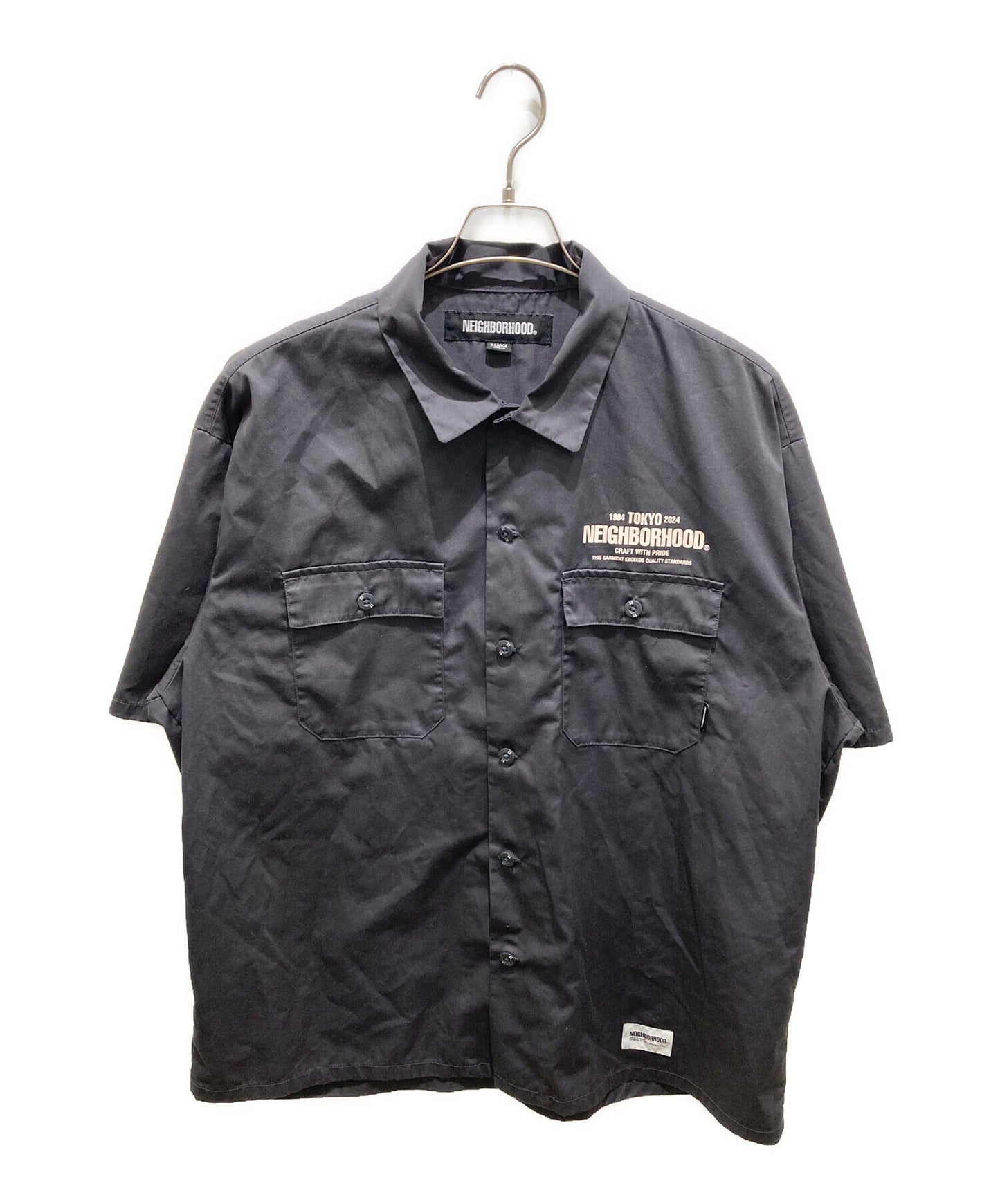 [Pre-owned] NEIGHBORHOOD CLASSIC WORK SHIRT 241TSNH-SHM01S