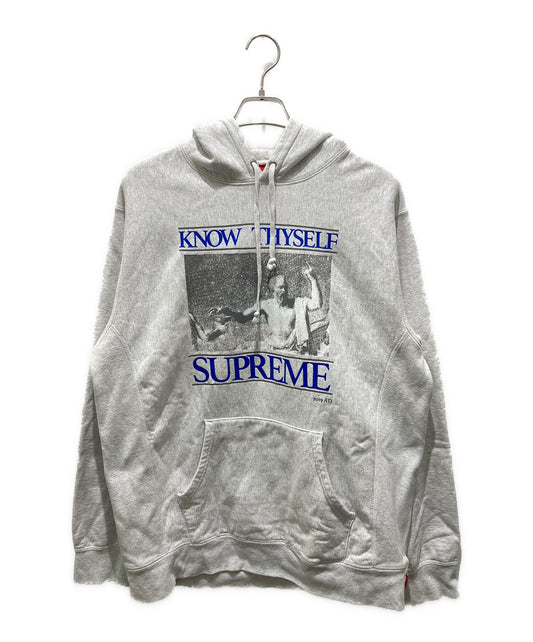 [Pre-owned] SUPREME KNOW THYSELF HOODED SWEATSHIRT