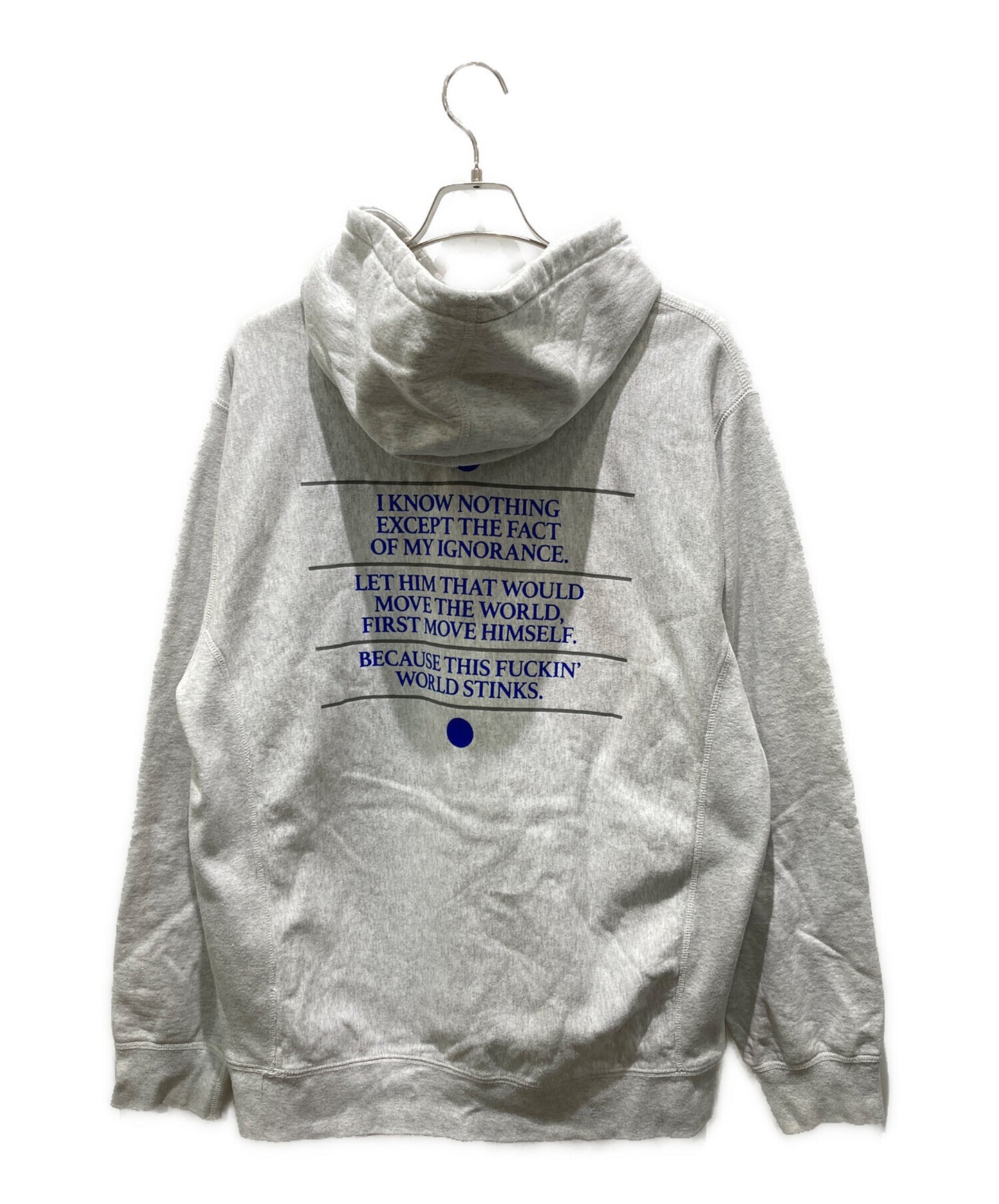 [Pre-owned] SUPREME KNOW THYSELF HOODED SWEATSHIRT