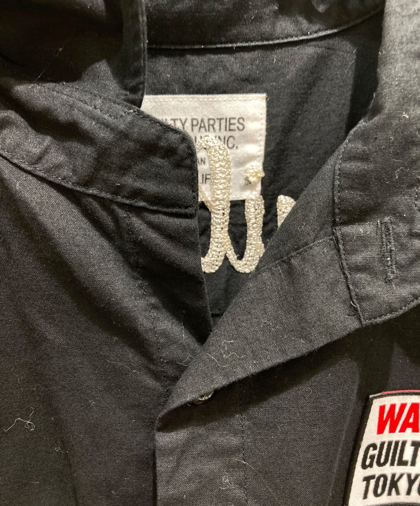 [Pre-owned] WACKO MARIA Maria Embroidery Work Shirt