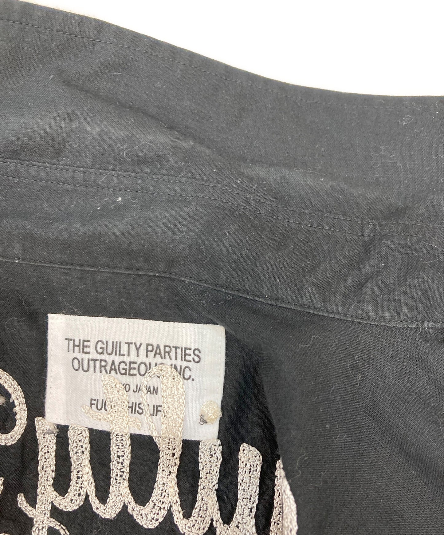 [Pre-owned] WACKO MARIA Maria Embroidery Work Shirt