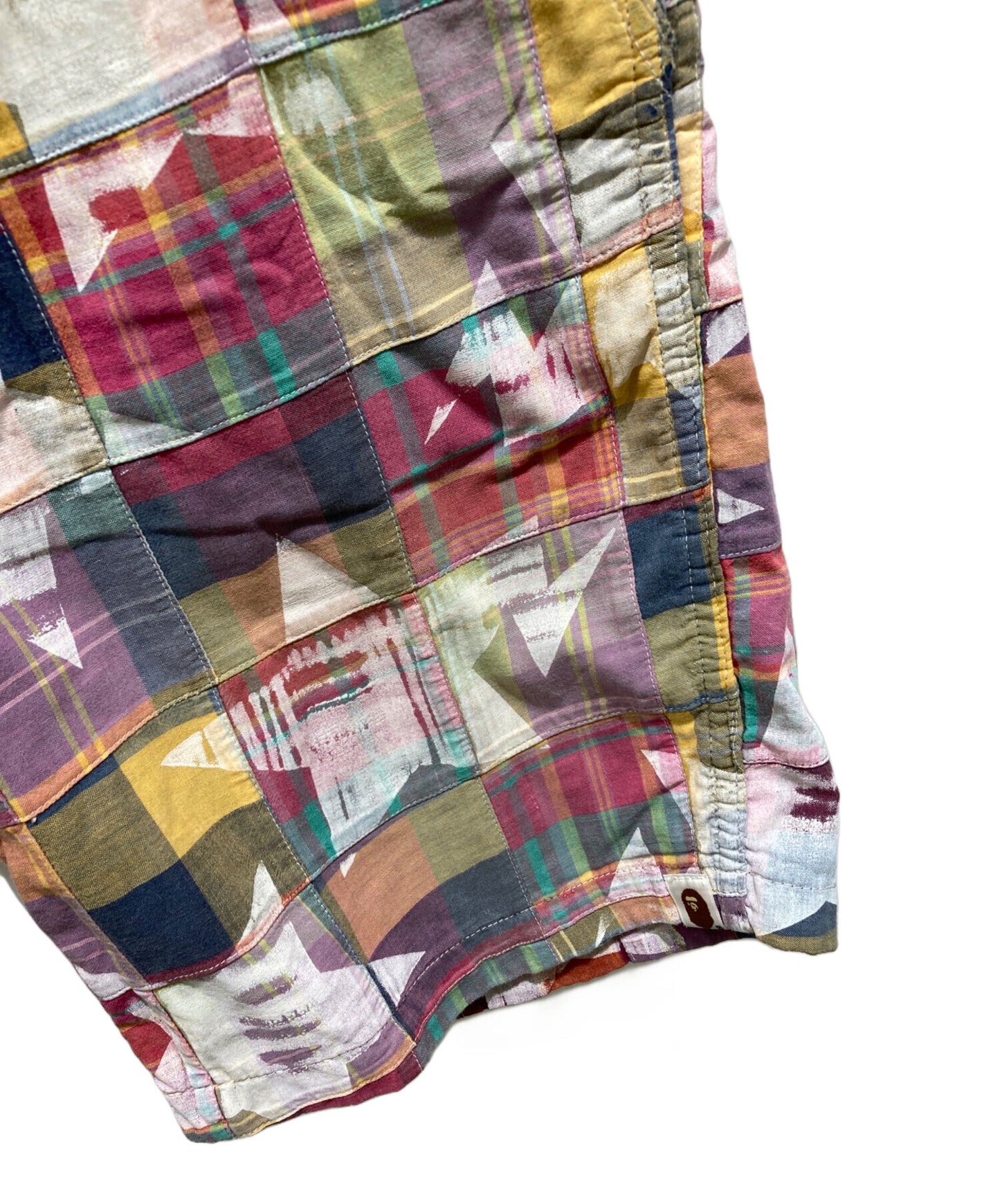 [Pre-owned] A BATHING APE Patchwork half pants