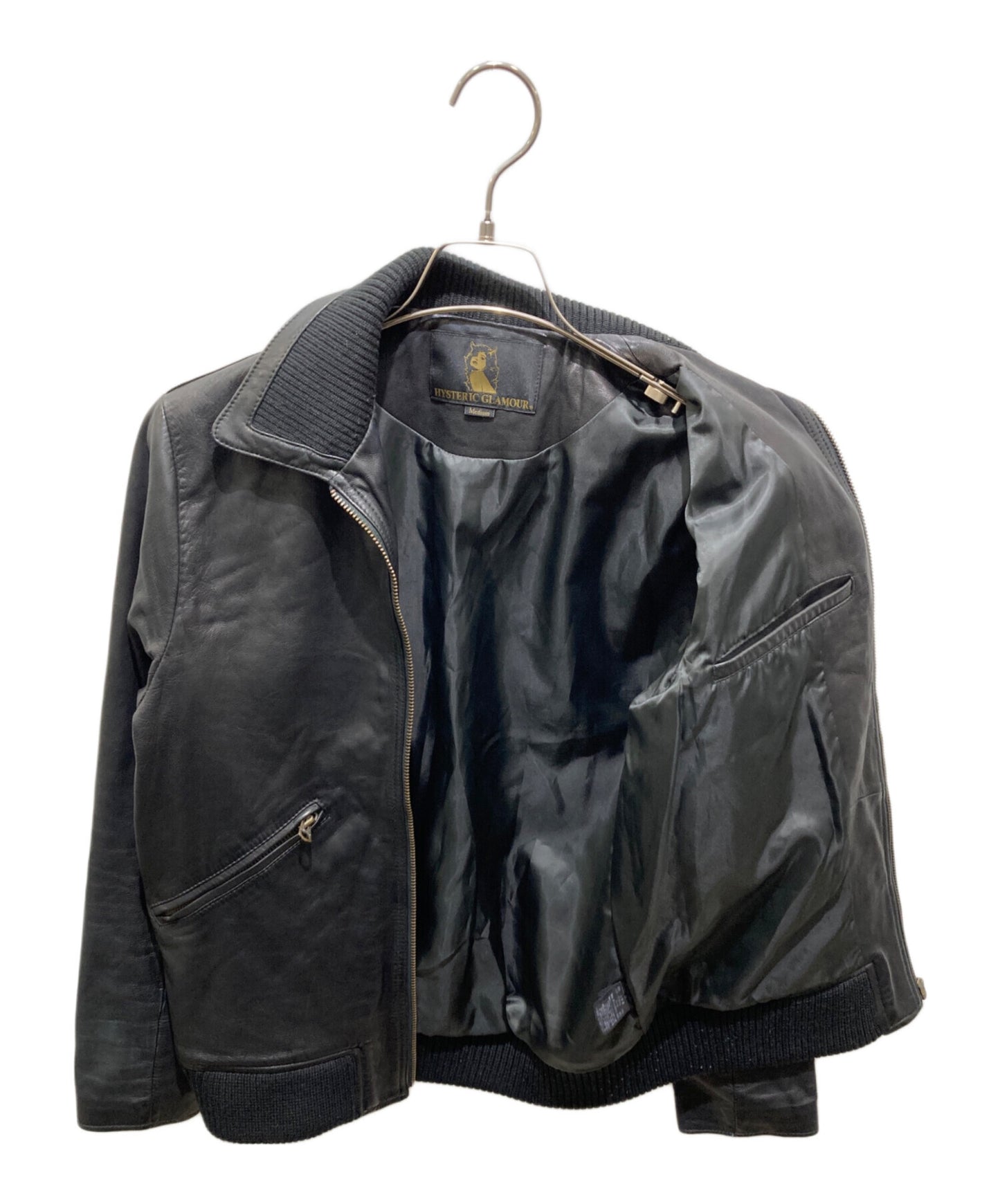 [Pre-owned] Hysteric Glamour Goat Leather Jacket 0221LB01