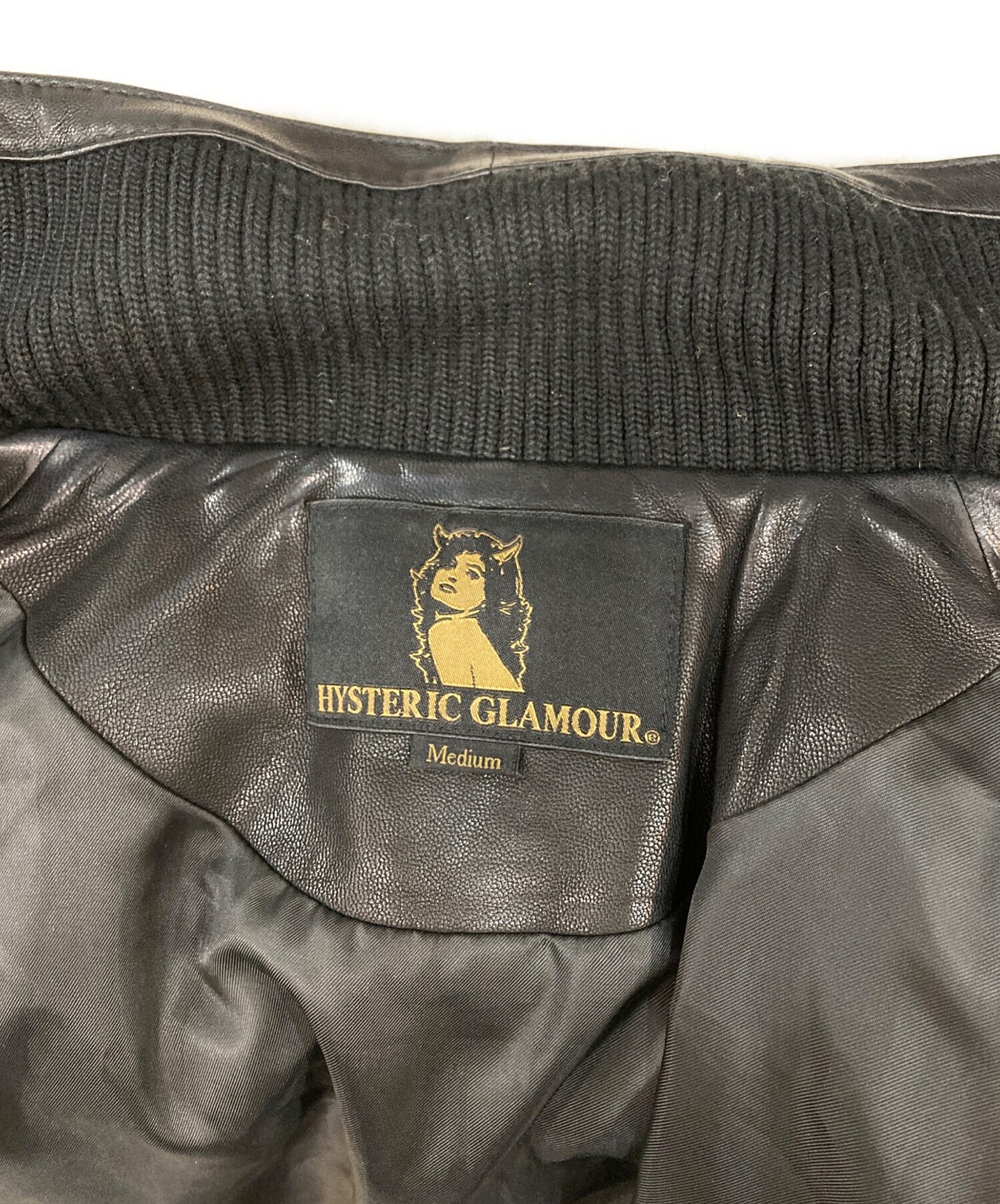 [Pre-owned] Hysteric Glamour Goat Leather Jacket 0221LB01