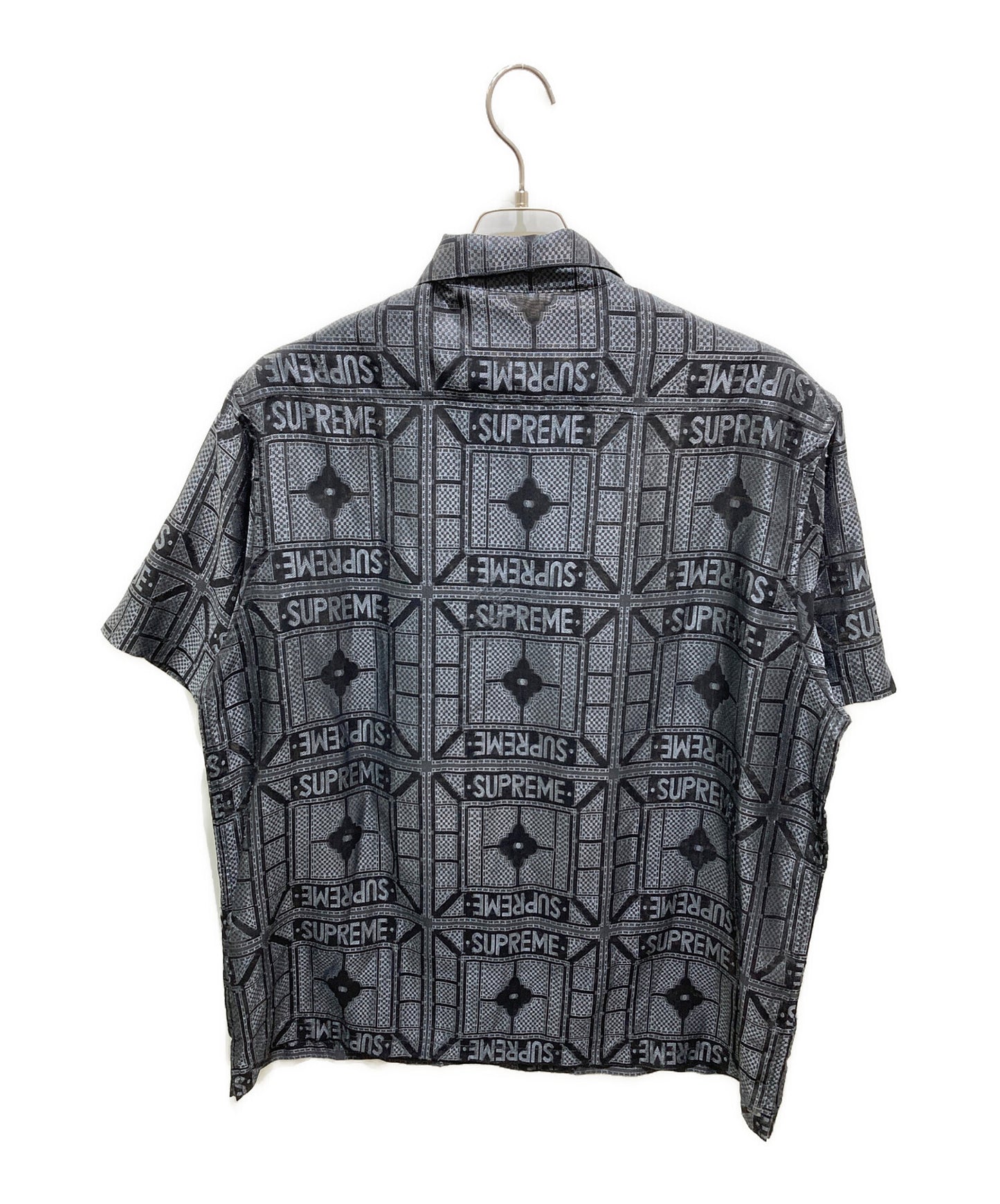 [Pre-owned] SUPREME Tray Jacquard S/S Shirt