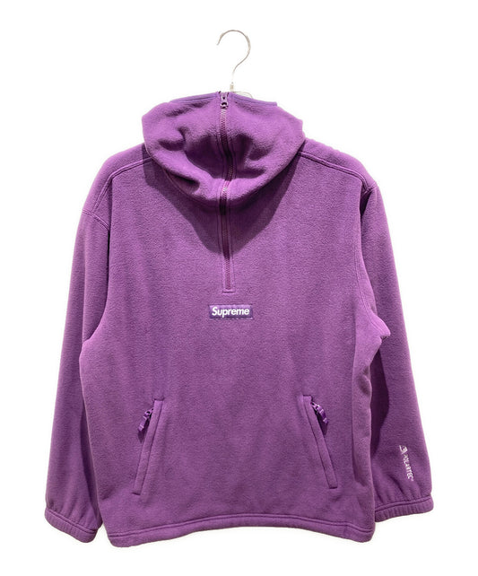 [Pre-owned] SUPREME Polartec Facemask Half Zip Hooded
