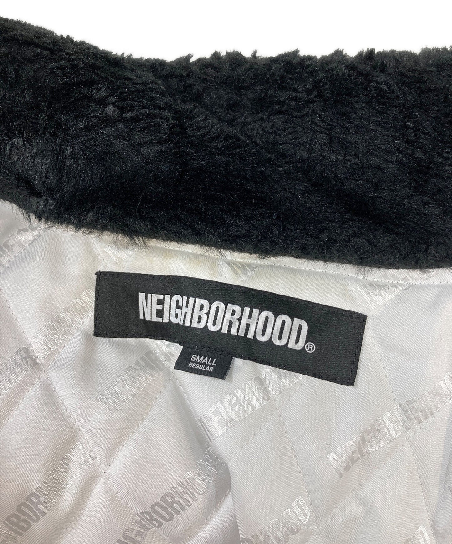 [Pre-owned] NEIGHBORHOOD FUR LOGO JACKET Fur logo jacket 232UTNH-JKM03