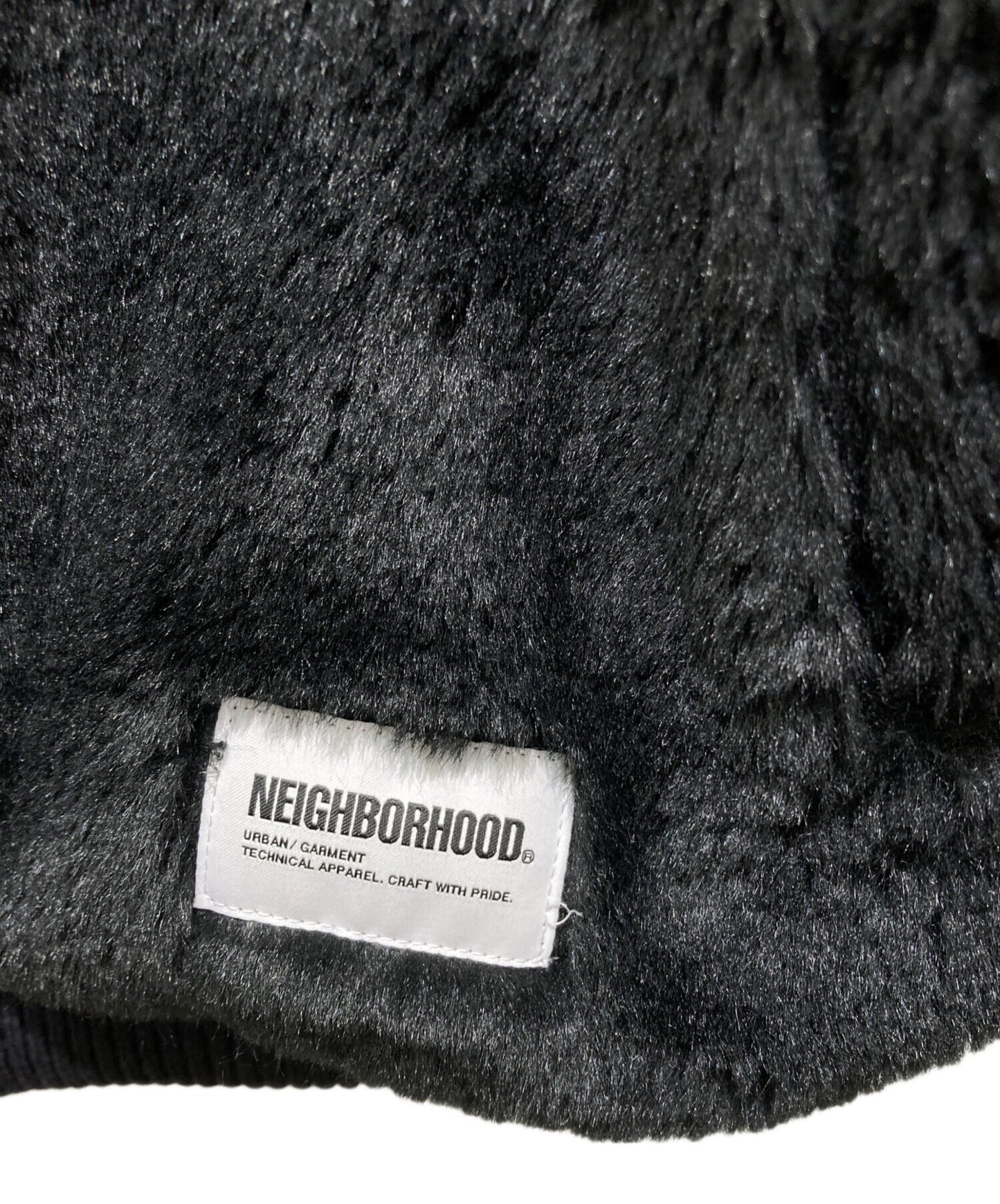 [Pre-owned] NEIGHBORHOOD FUR LOGO JACKET Fur logo jacket 232UTNH-JKM03