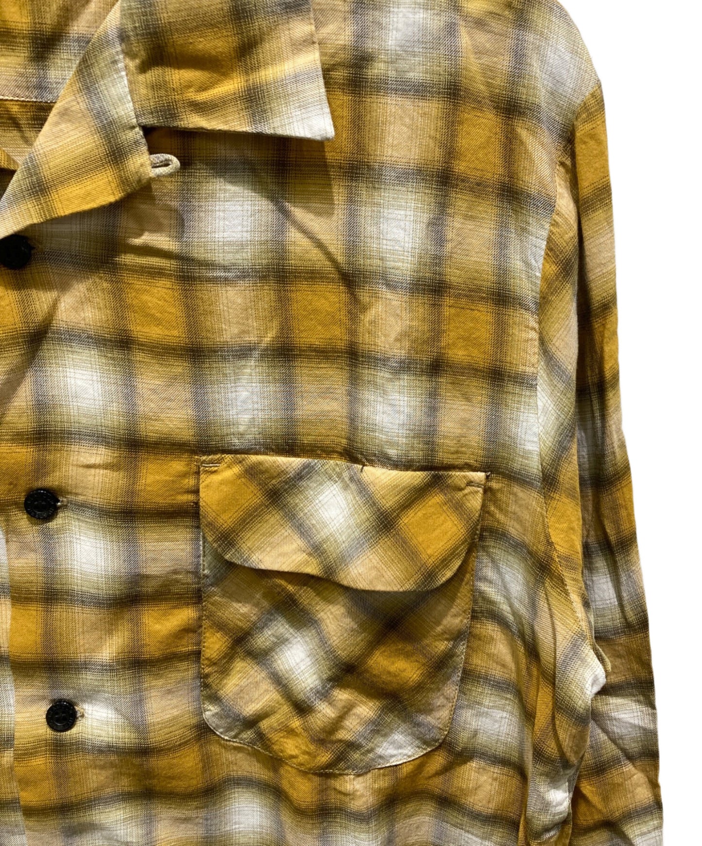 [Pre-owned] Hysteric Glamour SMOKING GIRL open collar shirt 02233AH02