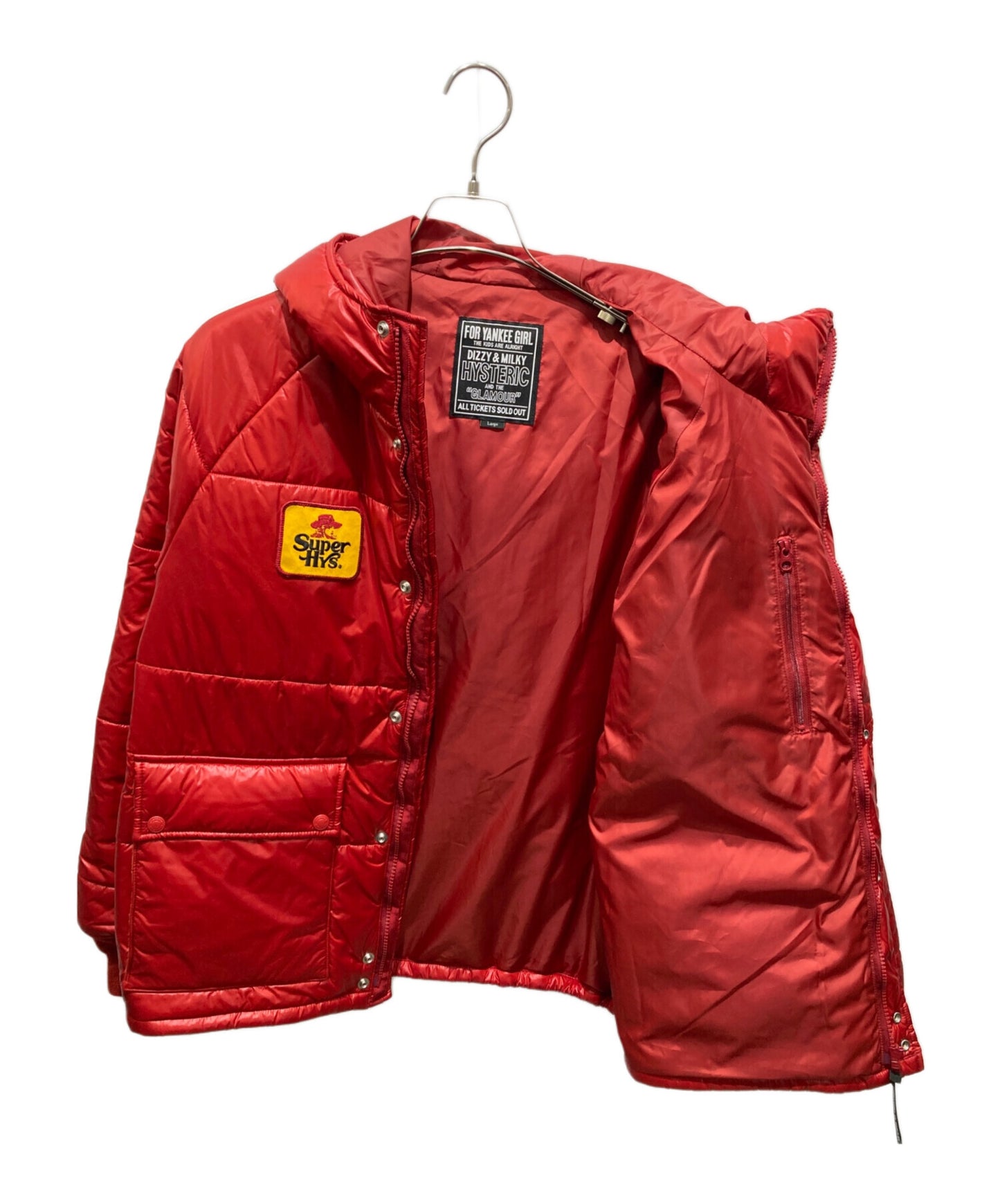 [Pre-owned] Hysteric Glamour Racing Hooded Blouson 02233AB03