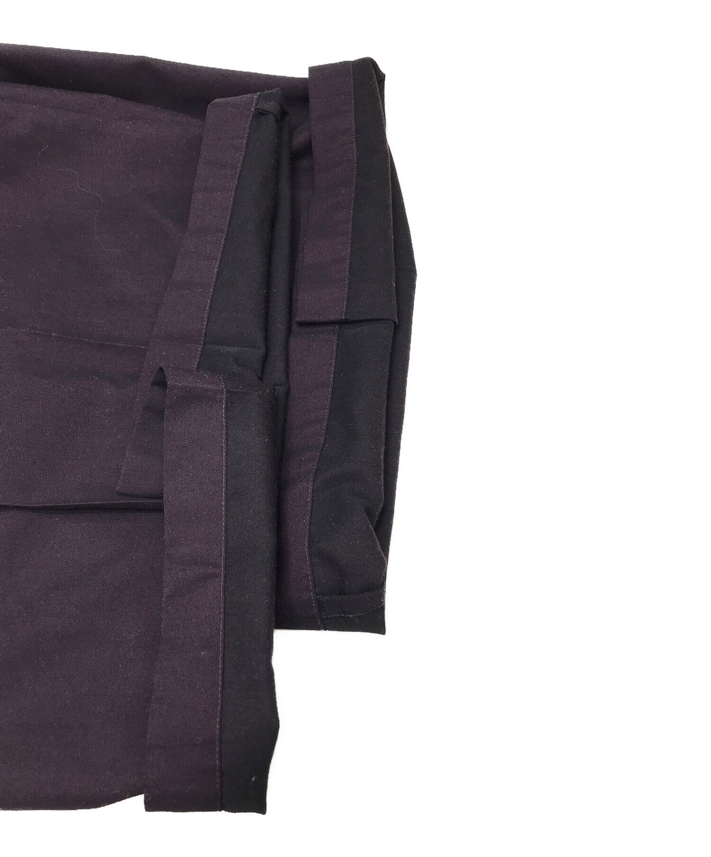 [Pre-owned] me ISSEY MIYAKE Wool Mix Flat Bottom Hakama Tucked Wide Pants MI93FF312