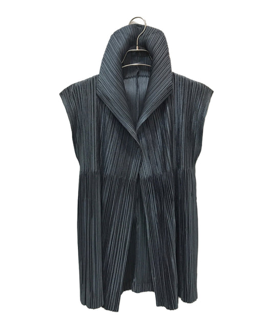 [Pre-owned] PLEATS PLEASE pleated vest PP41-JE181