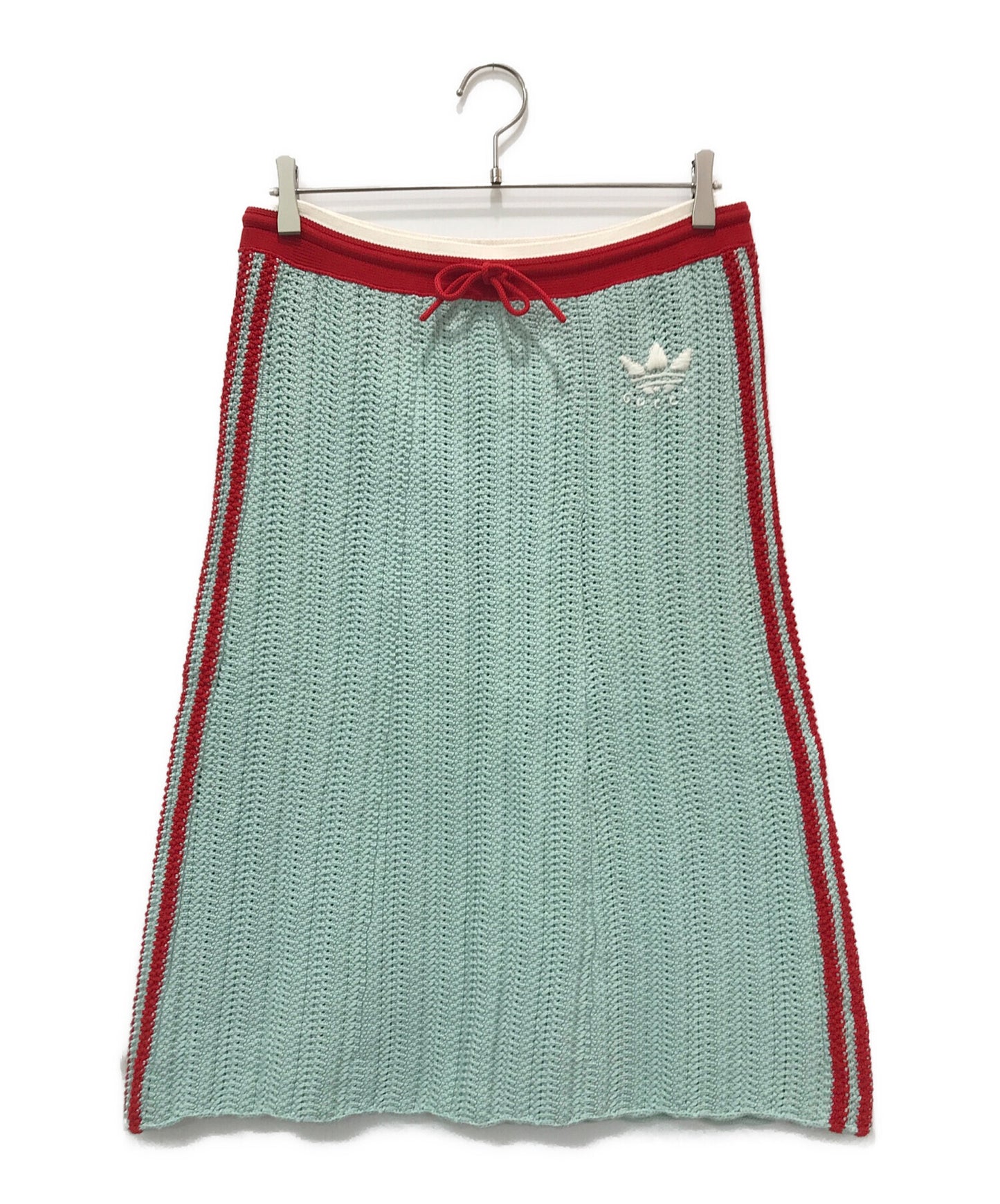 [Pre-owned] GUCCI 3-Line Logo Low Gauge Knit Skirt 702856 XKCDW