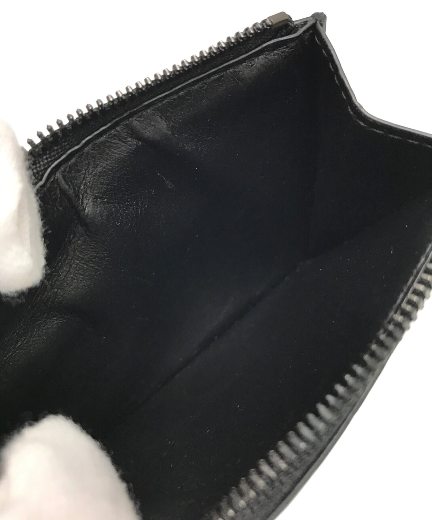 [Pre-owned] BALENCIAGA Crocodile print neoclassic wallet 64110