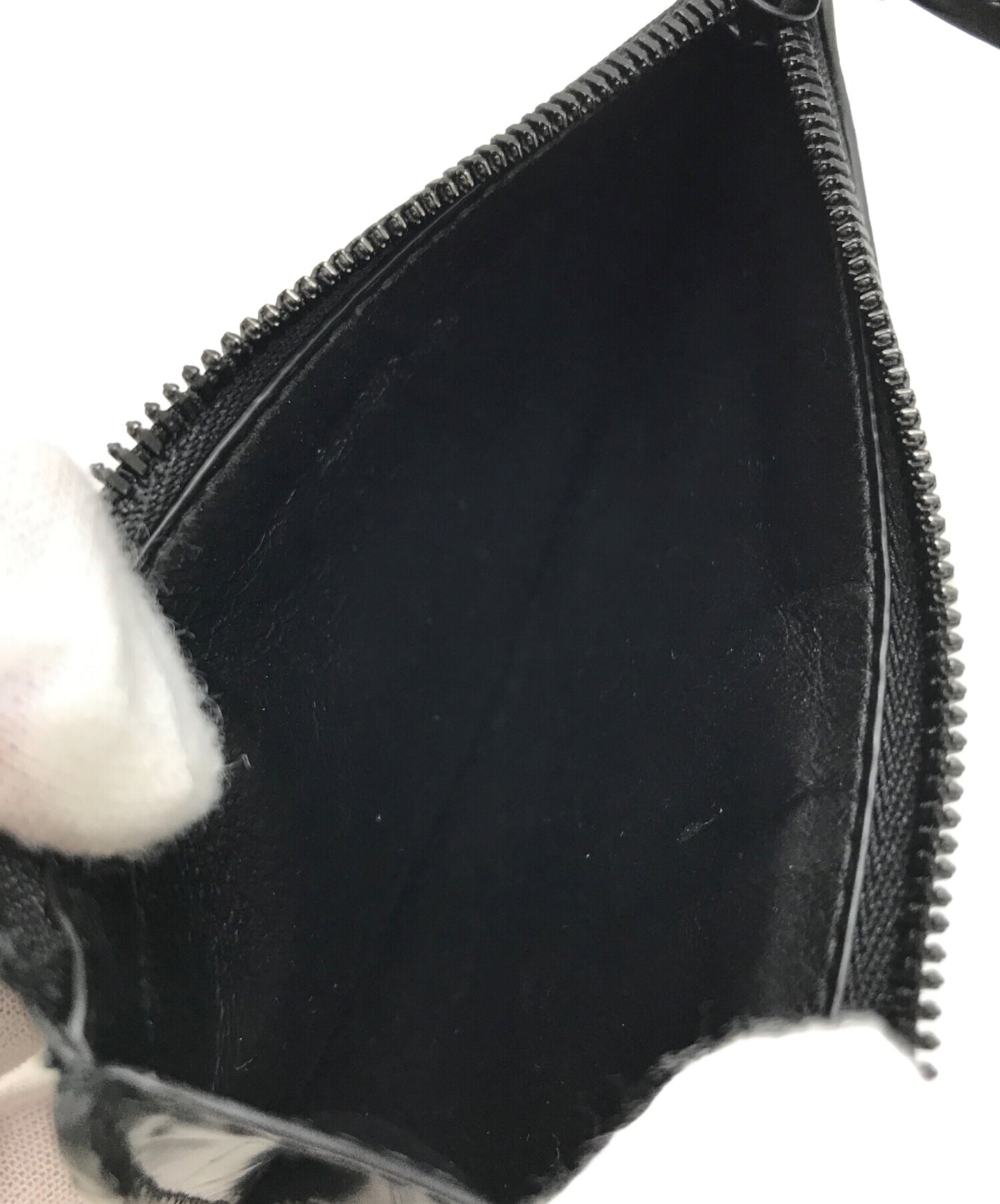 [Pre-owned] BALENCIAGA Crocodile print neoclassic wallet 64110