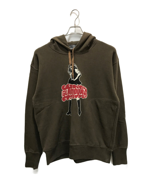 [Pre-owned] Hysteric Glamour VIXEN GIRL Oversized Sweatshirt Hoodie 02213CF10