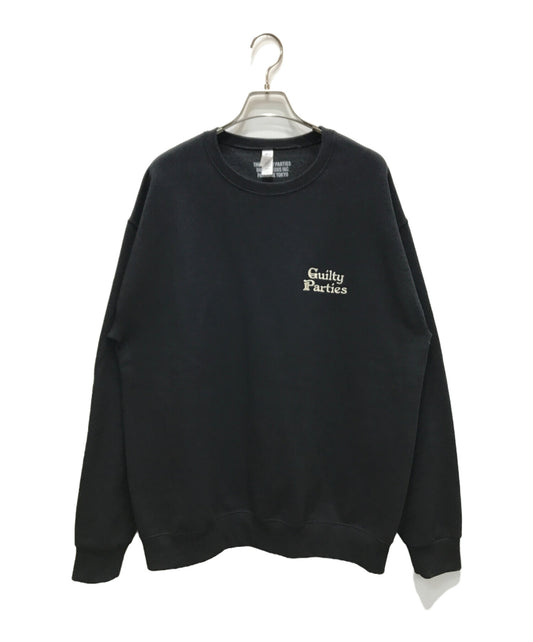 [Pre-owned] WACKO MARIA CREW NECK SWEAT SHIRT(TYPE-2) 23fwe-wmc-ss02