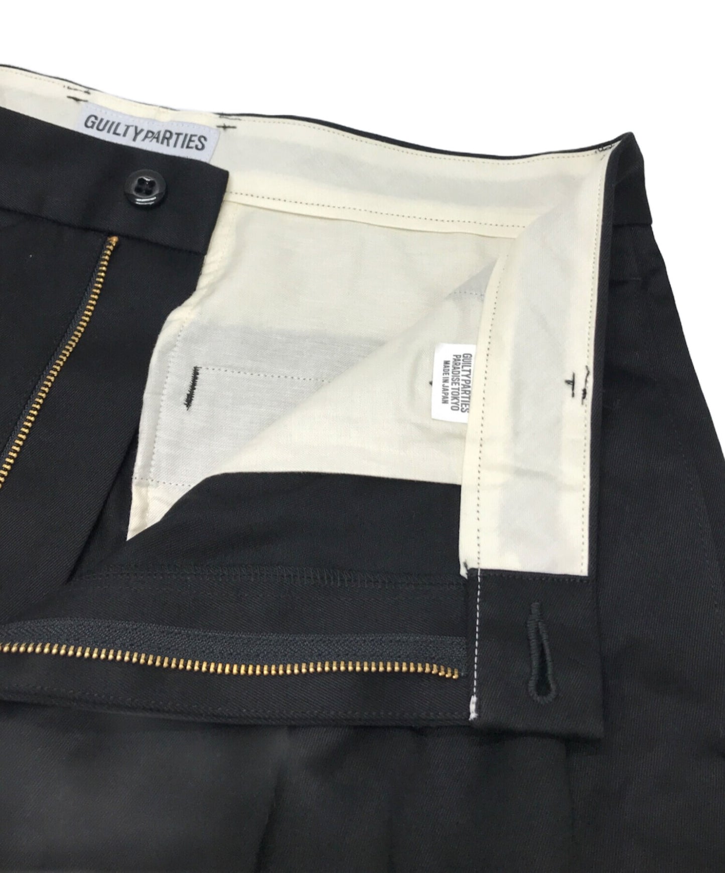 [Pre-owned] WACKO MARIA DOUBLE PLEATED CHINO TROUSERS 24FW-WMP-PT02