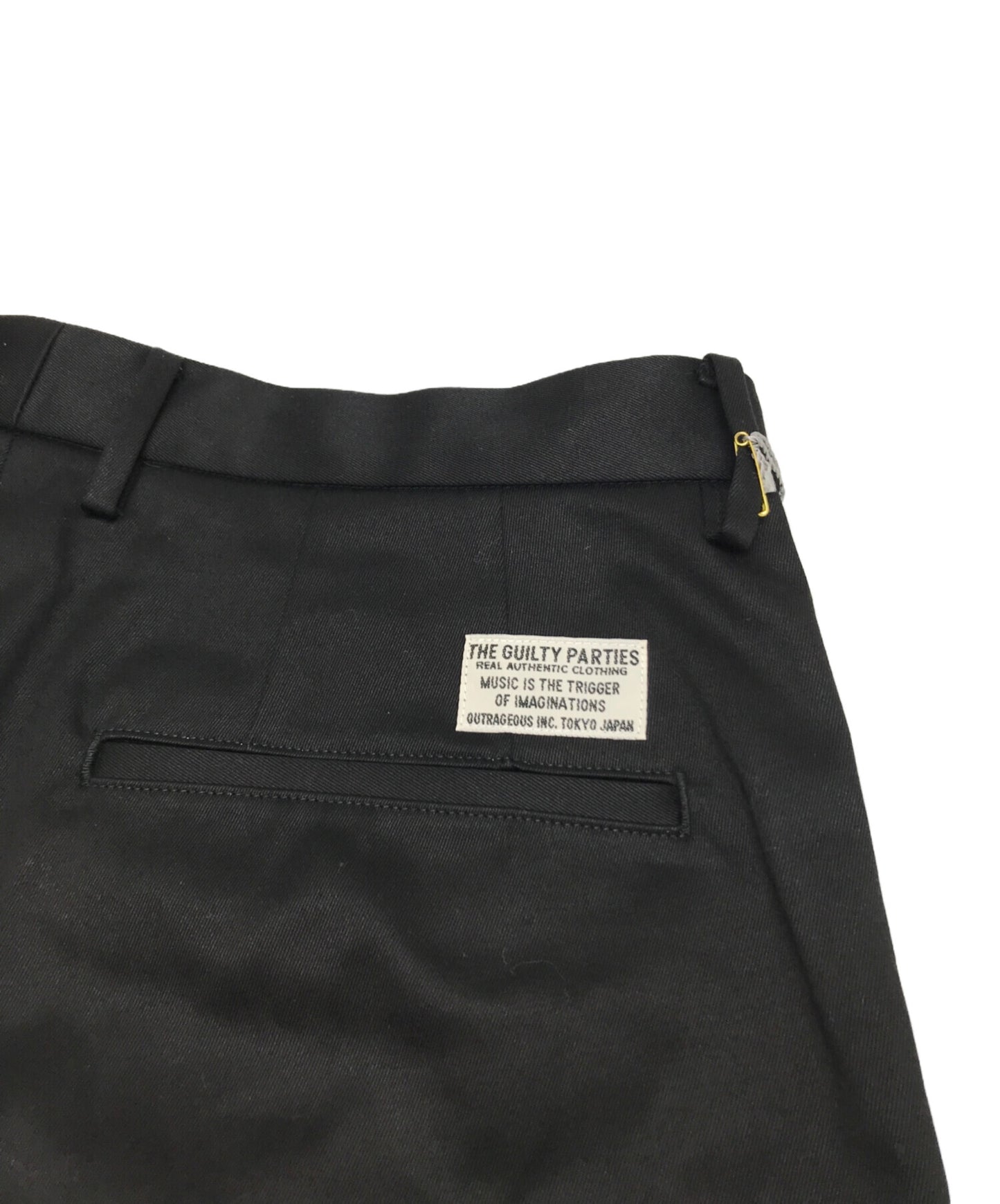 [Pre-owned] WACKO MARIA DOUBLE PLEATED CHINO TROUSERS 24FW-WMP-PT02