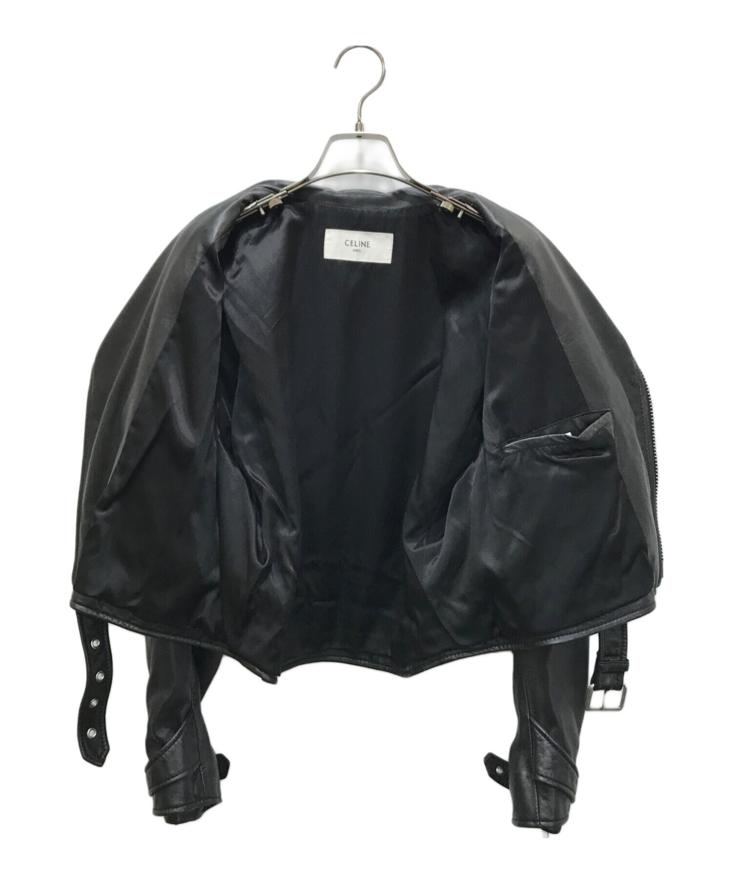 [Pre-owned] CELINE 19SS Lambskin leather jacket 2E144921D