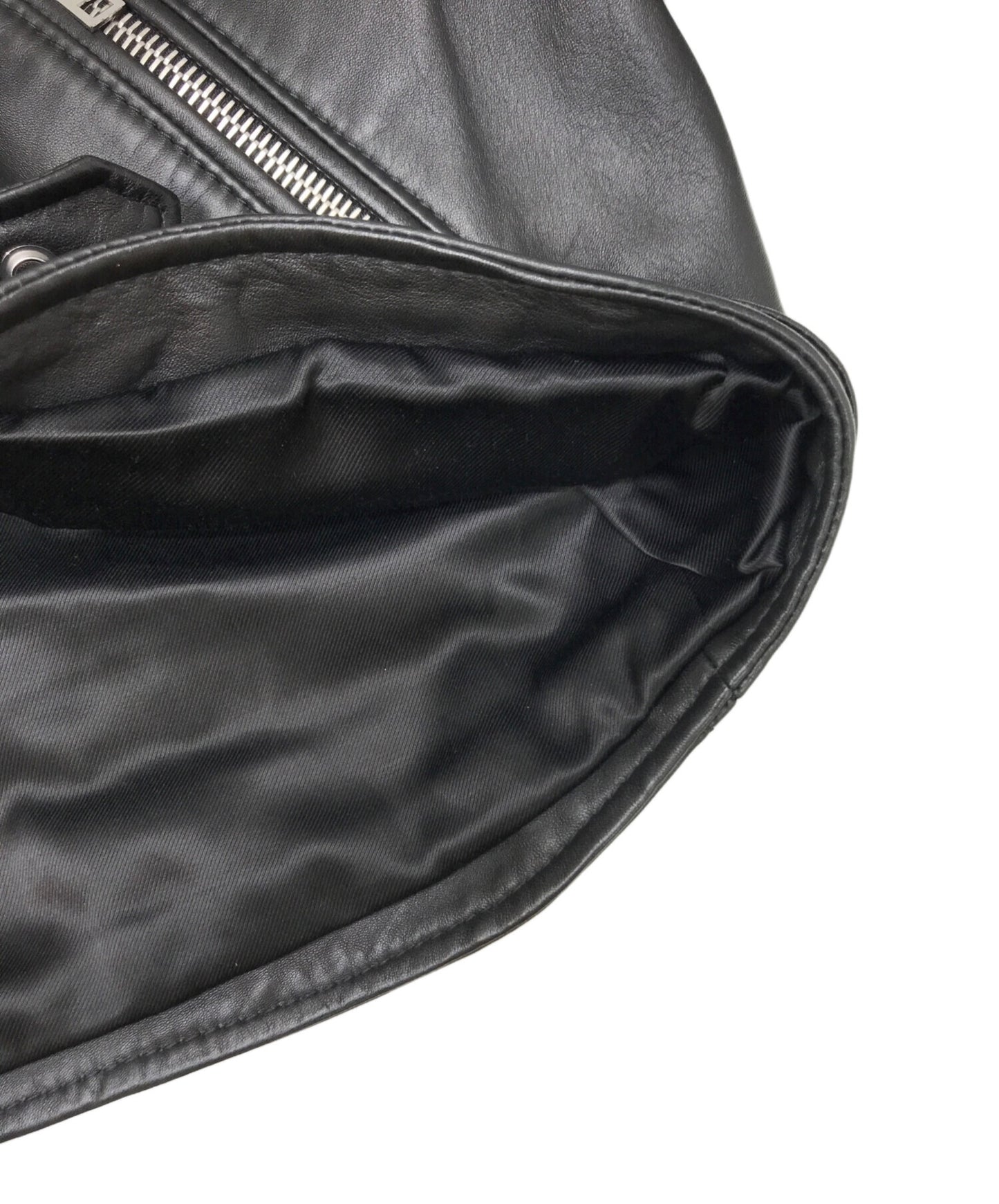 [Pre-owned] CELINE 19SS Lambskin leather jacket 2E144921D