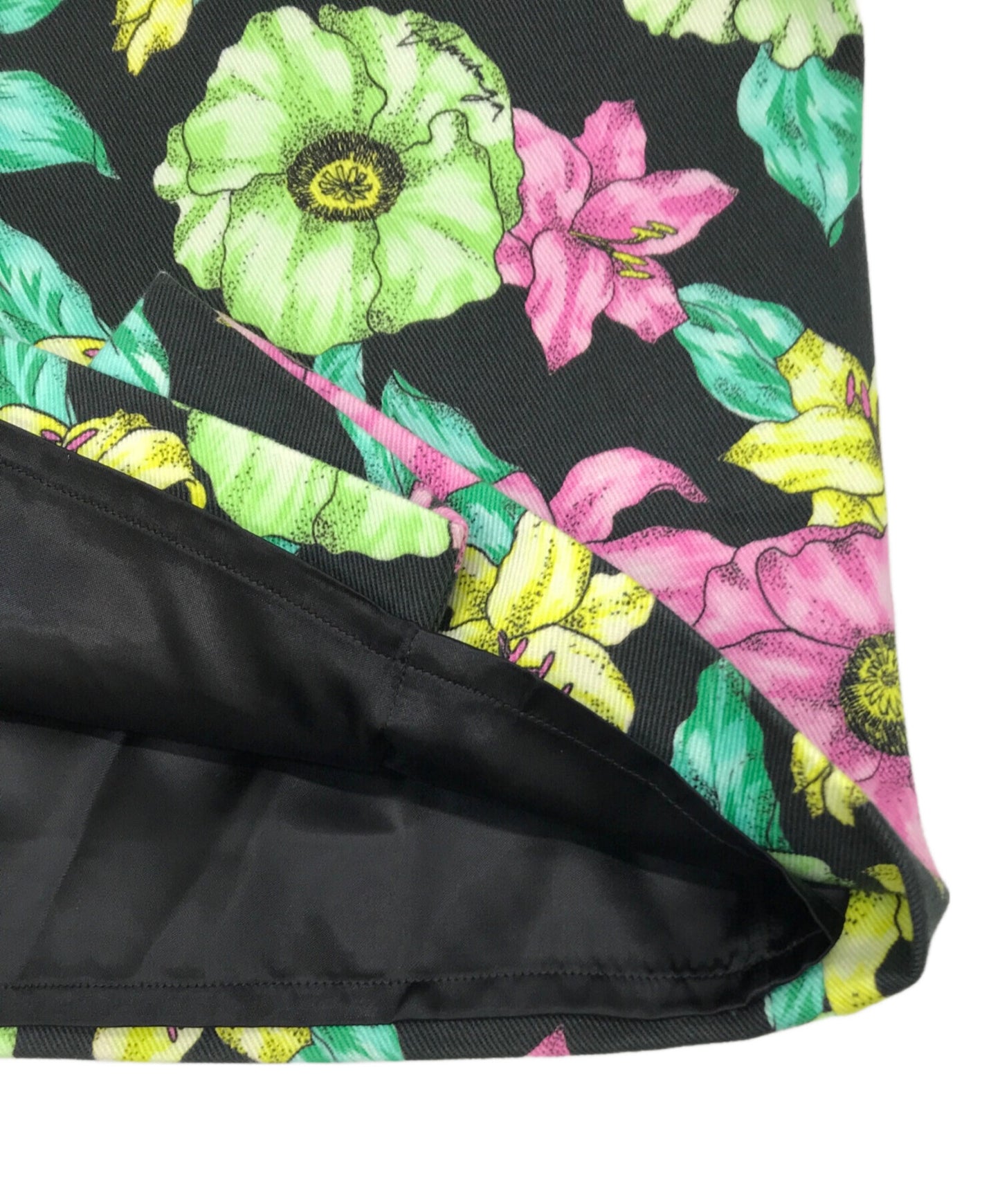 [Pre-owned] BALENCIAGA flower-print skirt 601192 TGLN7