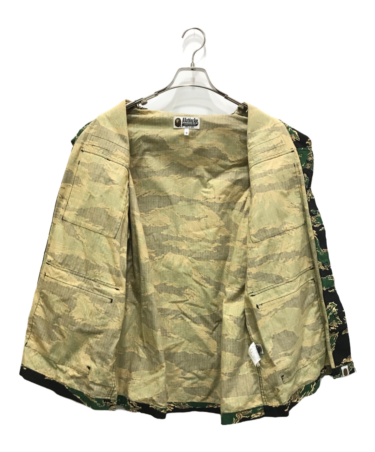 [Pre-owned] A BATHING APE Tiger Camo Military Shirt 001SHK201004F