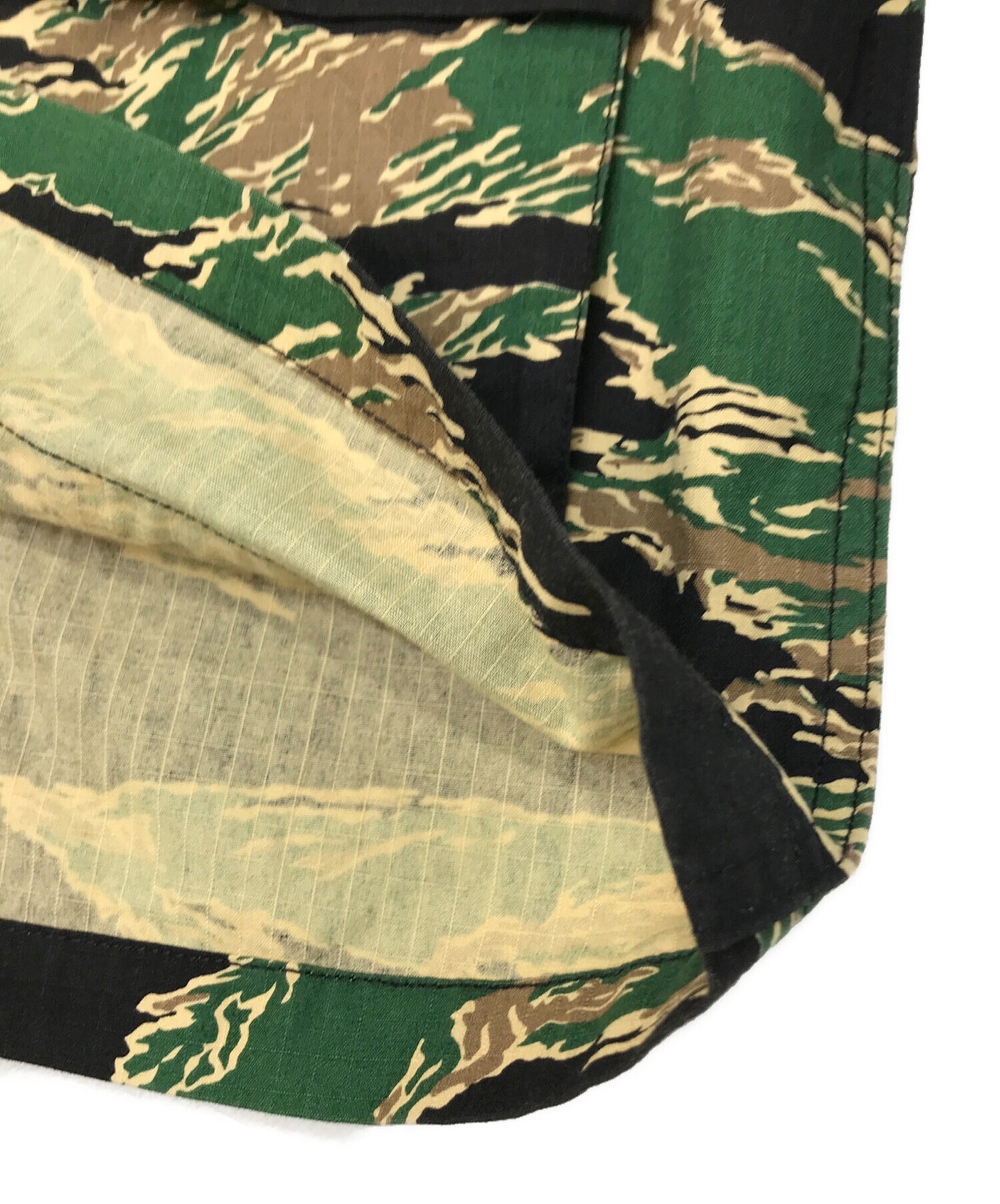 [Pre-owned] A BATHING APE Tiger Camo Military Shirt 001SHK201004F