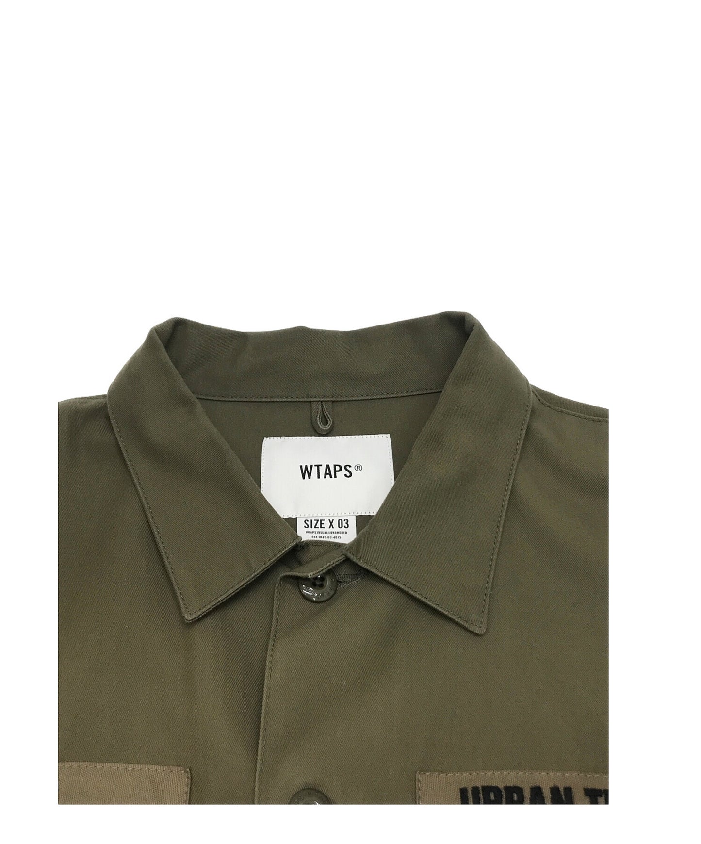 [Pre-owned] WTAPS shirt jacket 211BRDT-SHM02