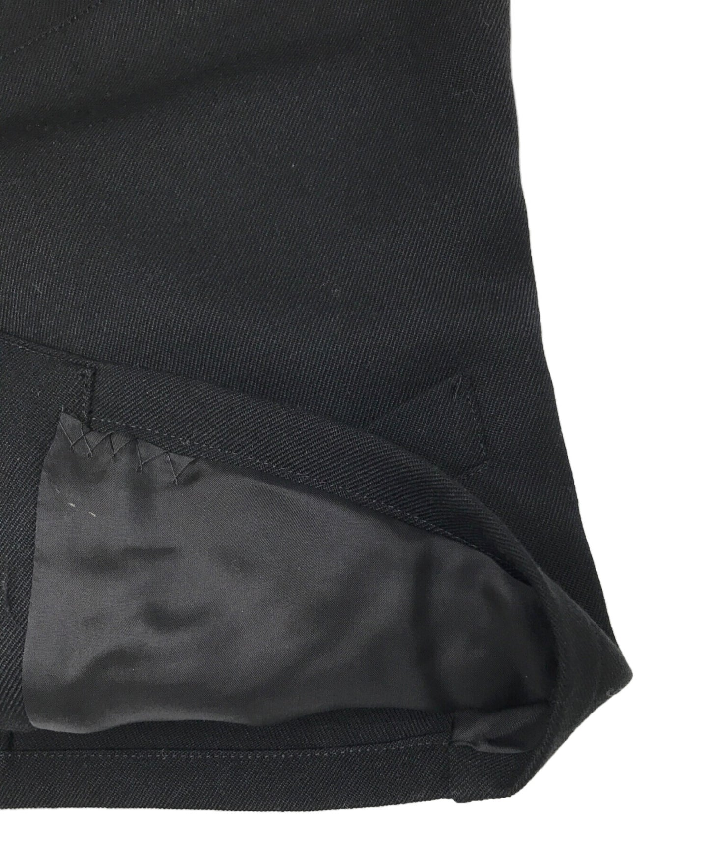 [Pre-owned] YOHJI YAMAMOTO REGULATION BLACK Hooded vest HE-V02-141