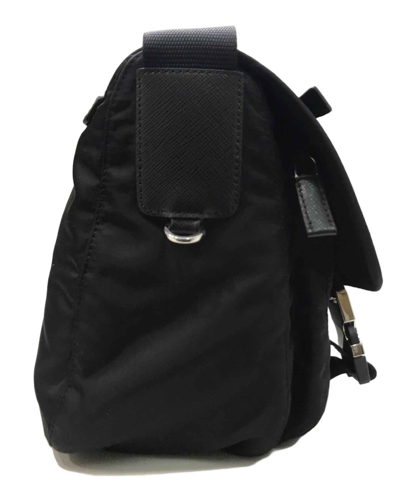 [Pre-owned] PRADA Saffiano nylon shoulder bag