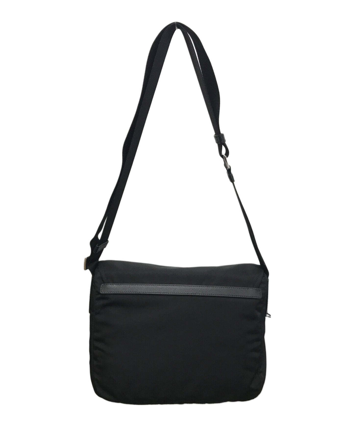 [Pre-owned] PRADA Saffiano nylon shoulder bag