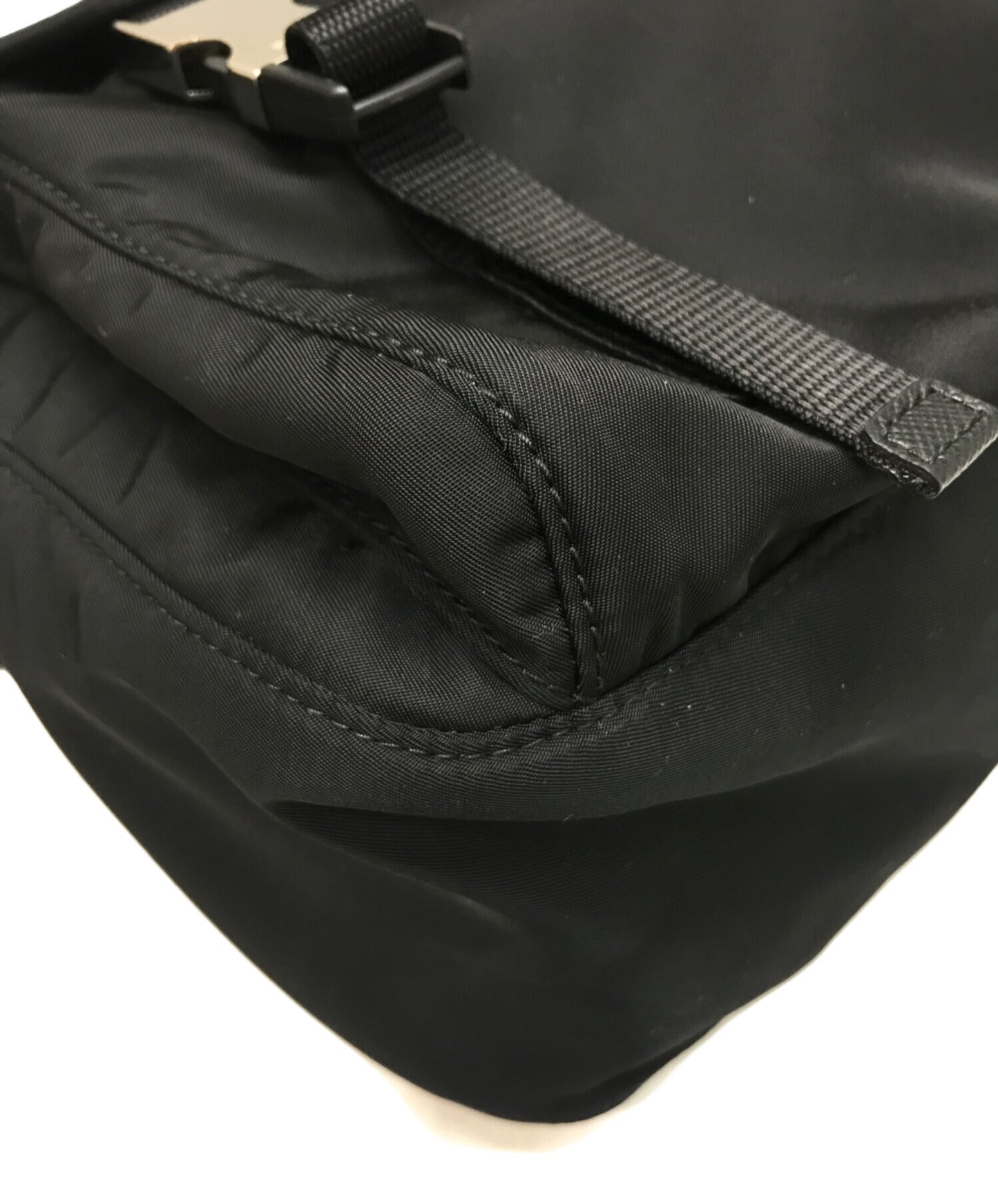 [Pre-owned] PRADA Saffiano nylon shoulder bag