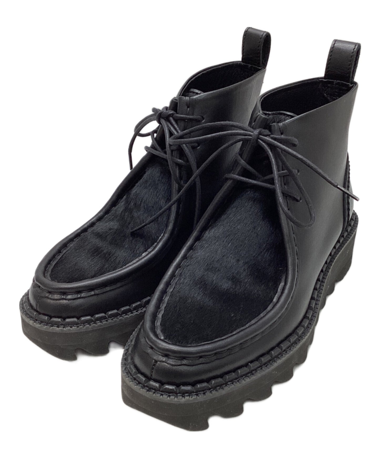 [Pre-owned] Y's SHARK SOLE BOOTS YJ-E04-714