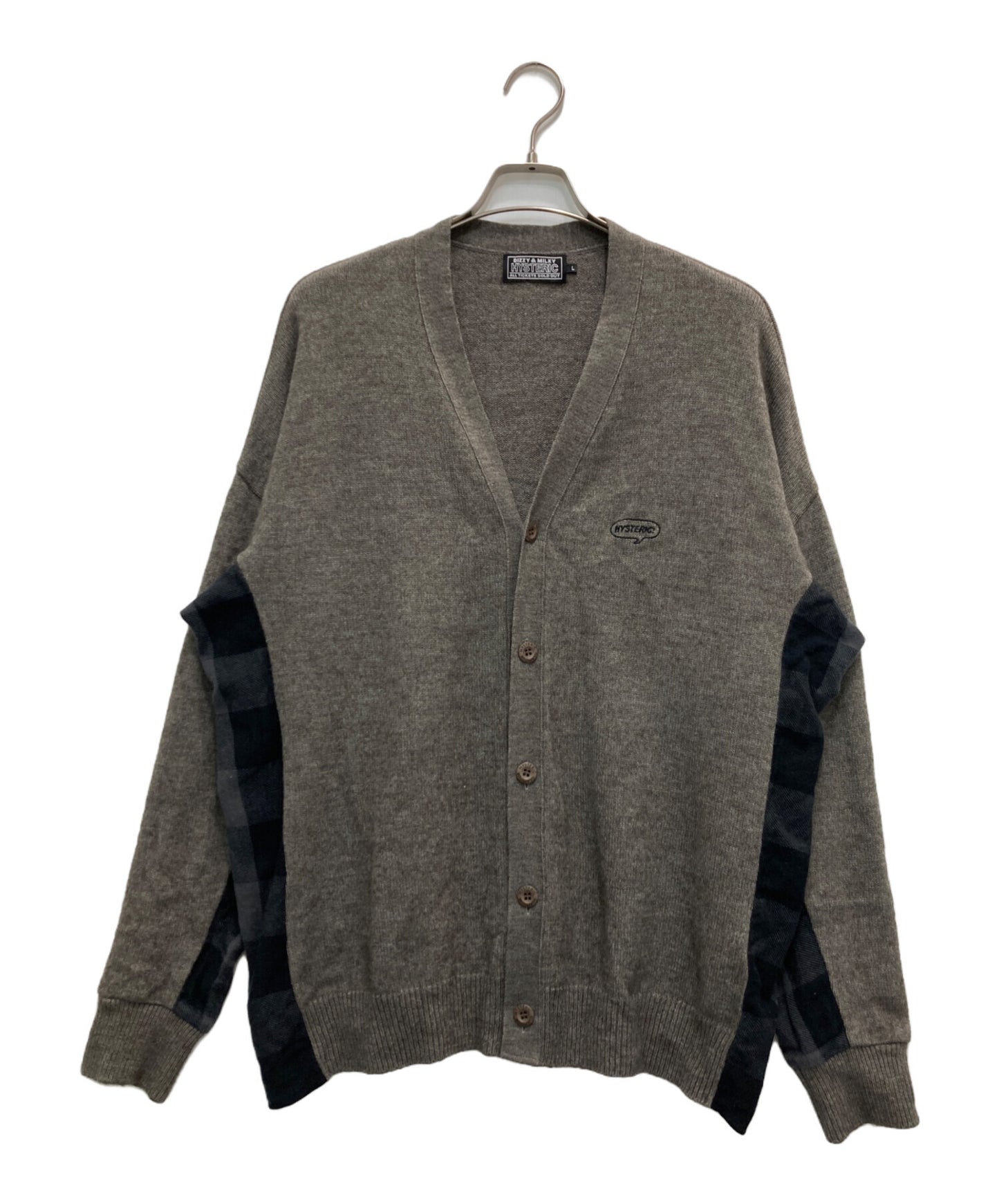 [Pre-owned] Hysteric Glamour HYSTERIC! Embroidered cardigan 02213ND02