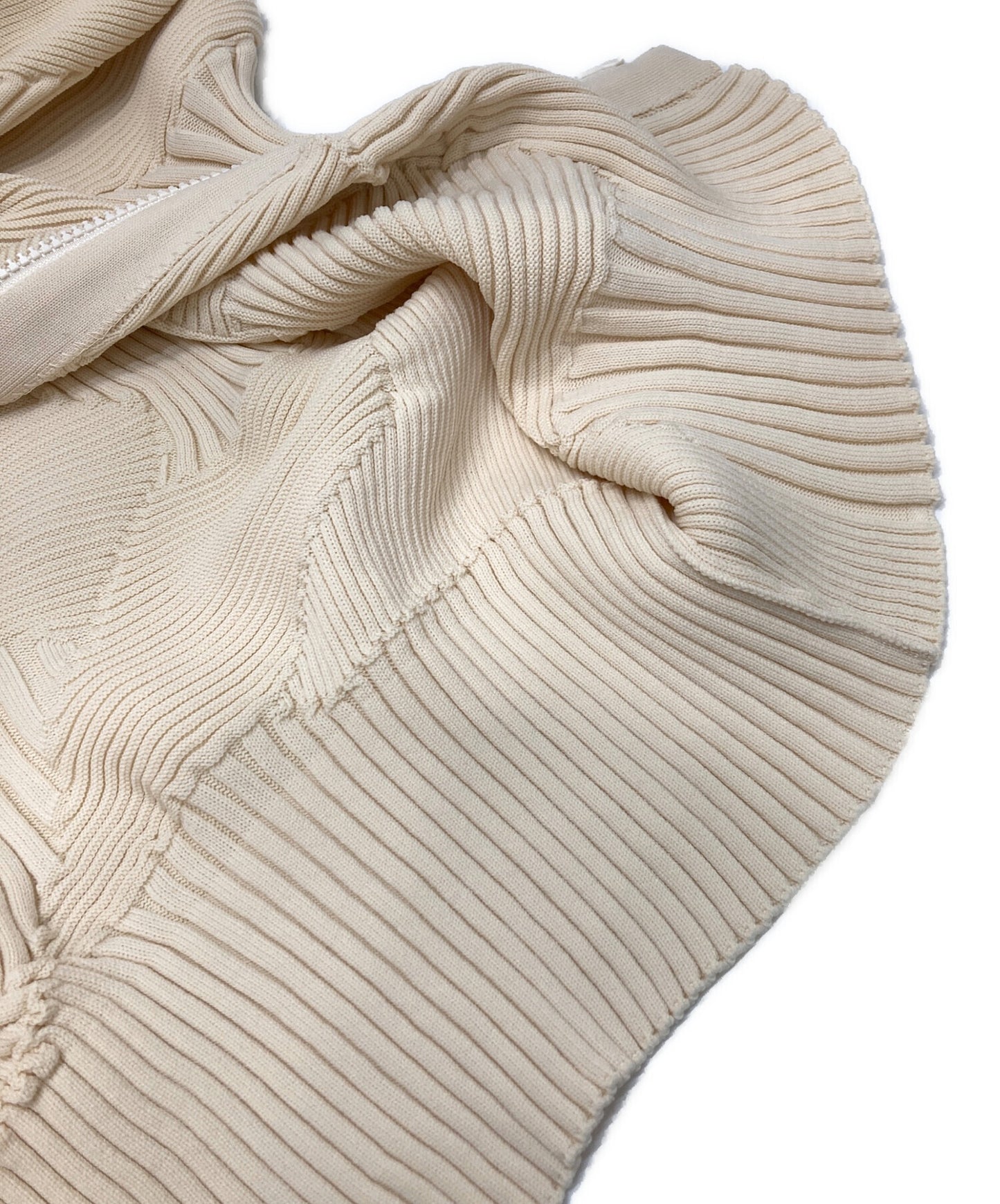 [Pre-owned] ISSEY MIYAKE zip-up pleated jacket IM43KD304