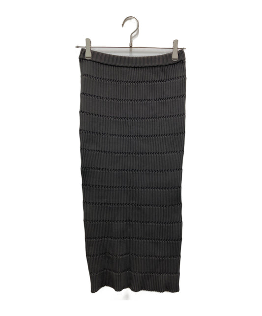 [Pre-owned] PLEATS PLEASE JIGGLY KNIT SKIRT PP43KG783