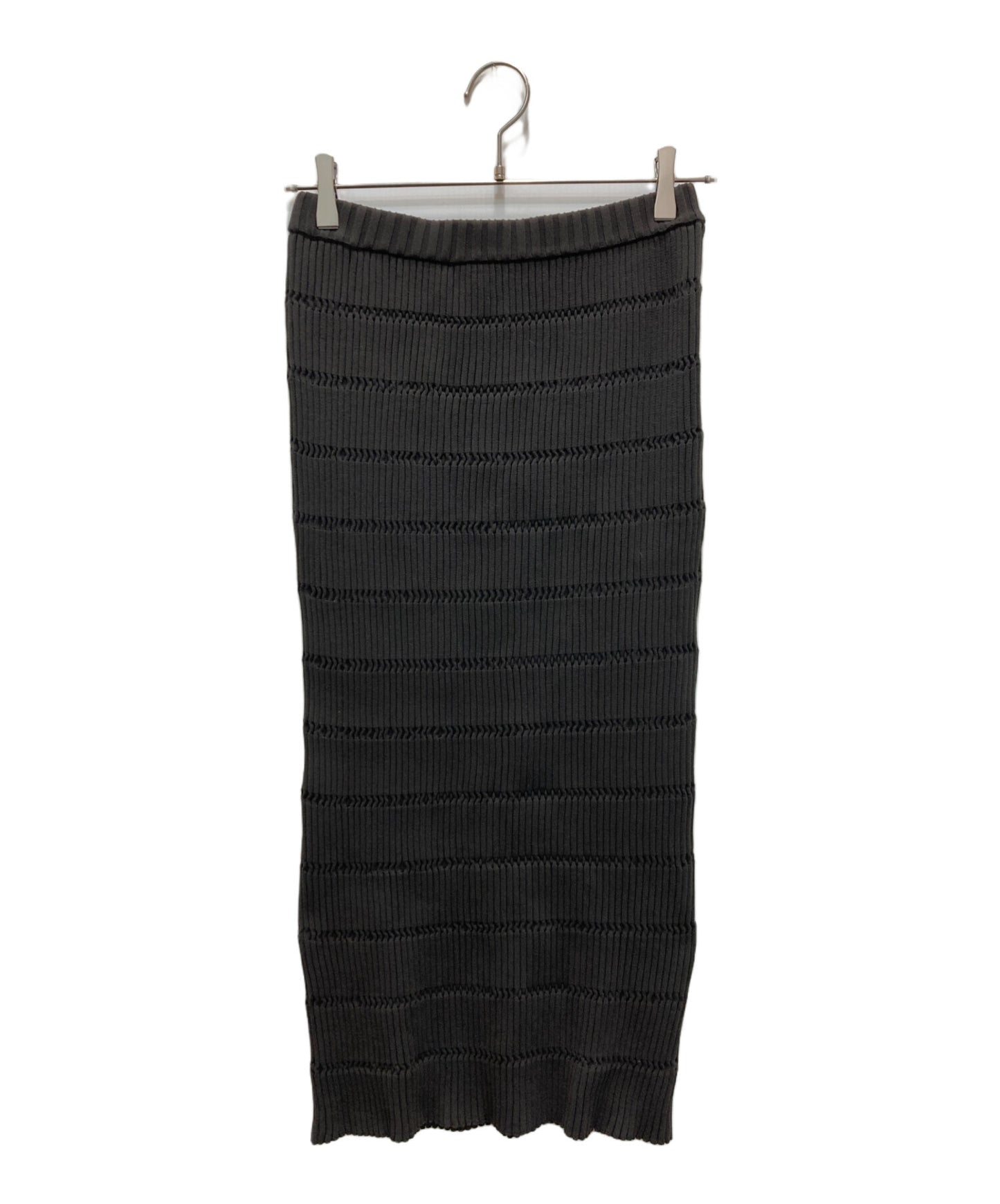 [Pre-owned] PLEATS PLEASE JIGGLY KNIT SKIRT PP43KG783